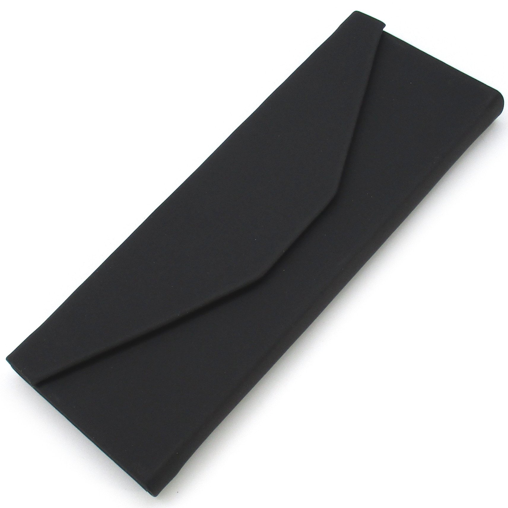 【送料無料】[KKD] 折りたたみ コンパクト メガネ ケース 三角 シンプル 眼鏡 収納 便利 (無地 マット..