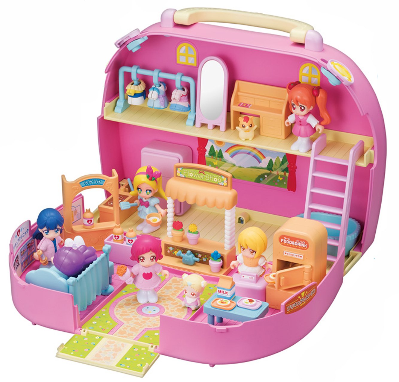 【送料無料】HUG(はぐ)っと!プリキュア プリコーデハウス おしゃべりいっぱい プリキュアタウン