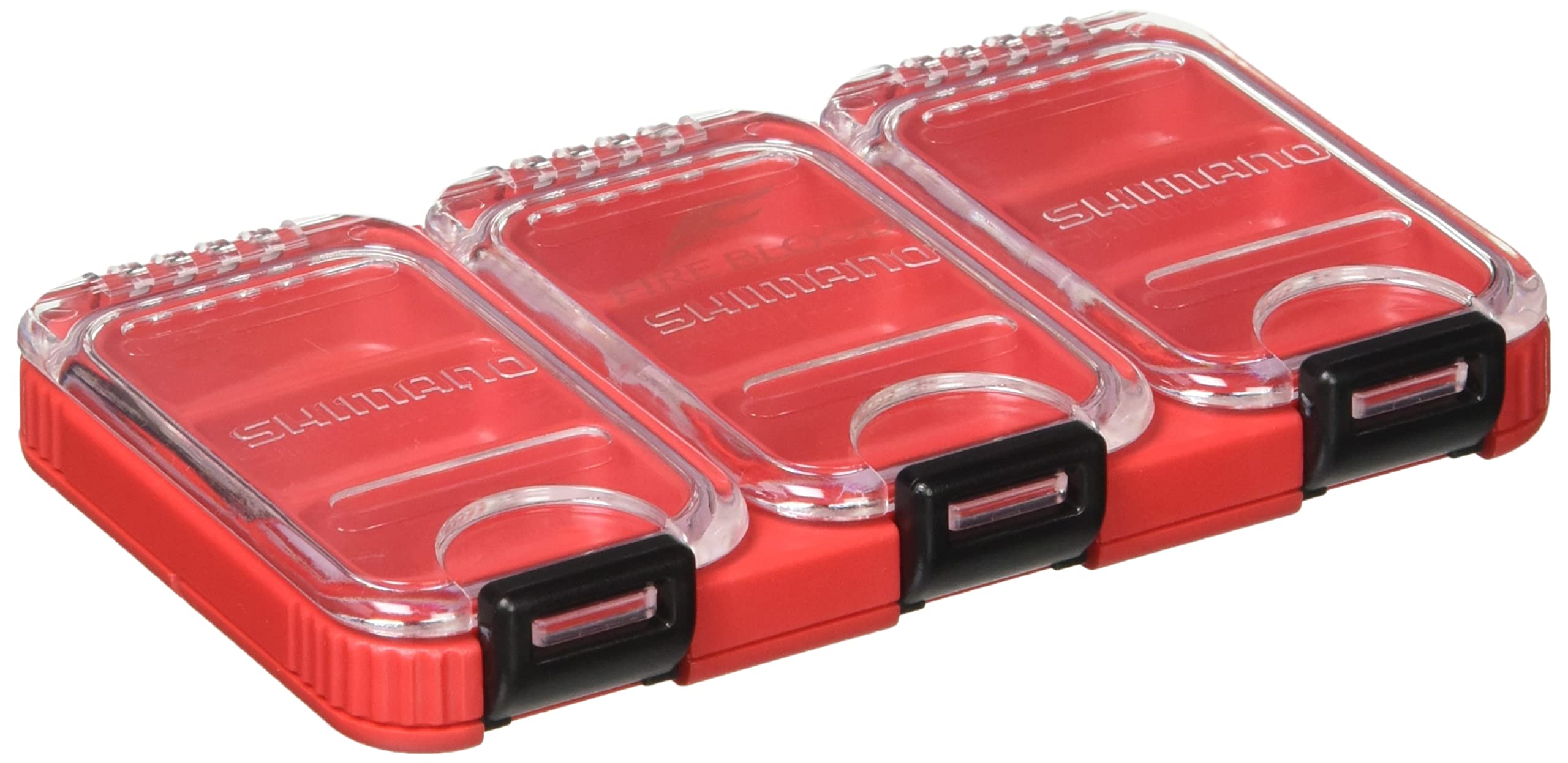 【送料無料】シマノ(SHIMANO) スタッフケース ファイアブラッド 3コマ レッド CS-103Q