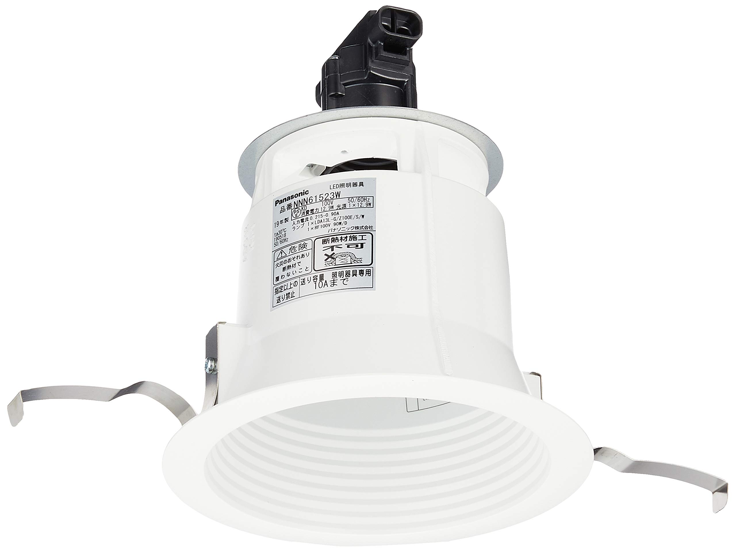 【送料無料】パナソニック(Panasonic) ダウンライト LED DL40~100相当 φ125 本体 白 電球色 NNN61523W