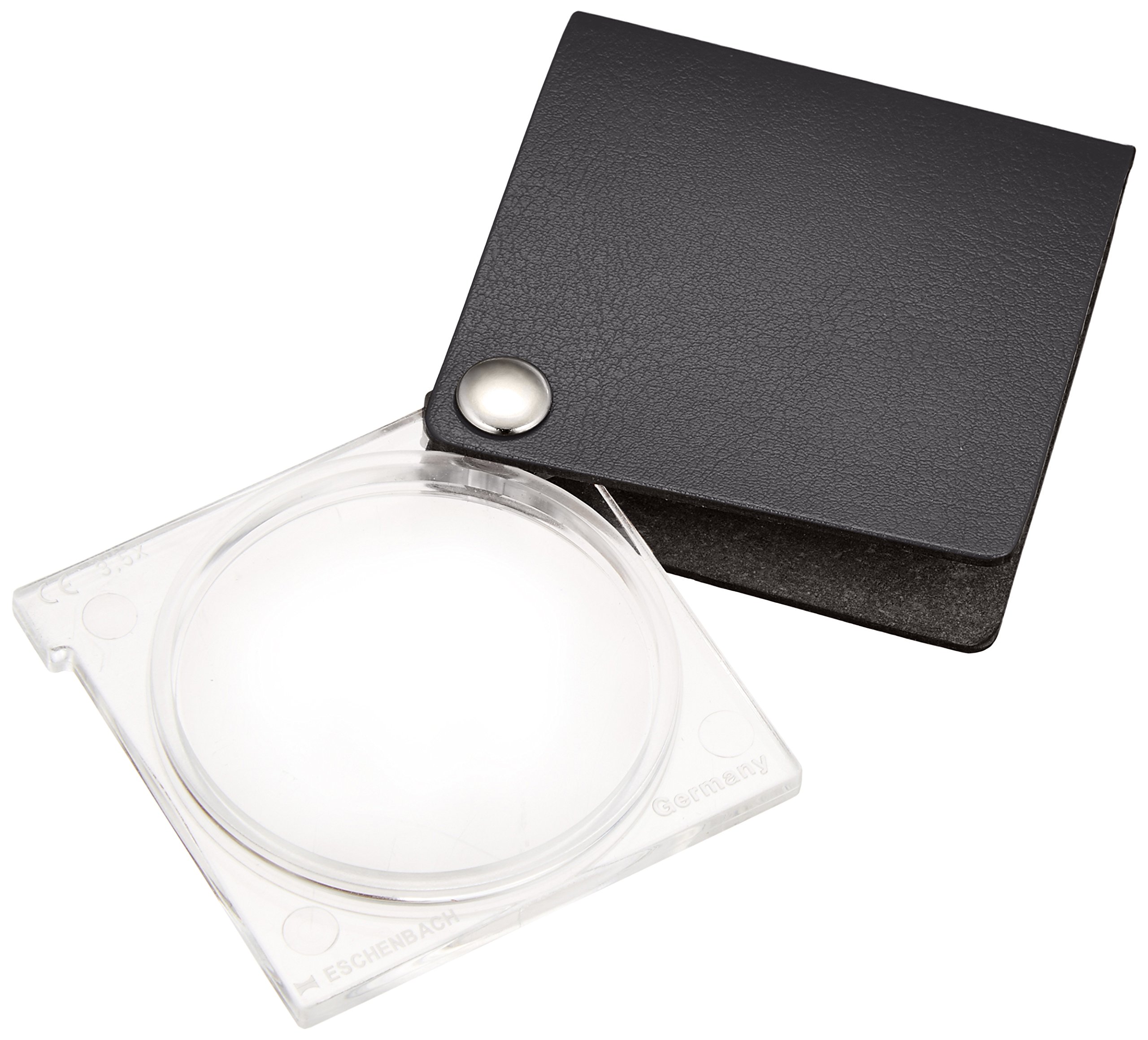 【送料無料】ESCHENBACH 携帯型ルーペ エコノミック ハンディルーペ ブラック 倍率3.5倍 ...