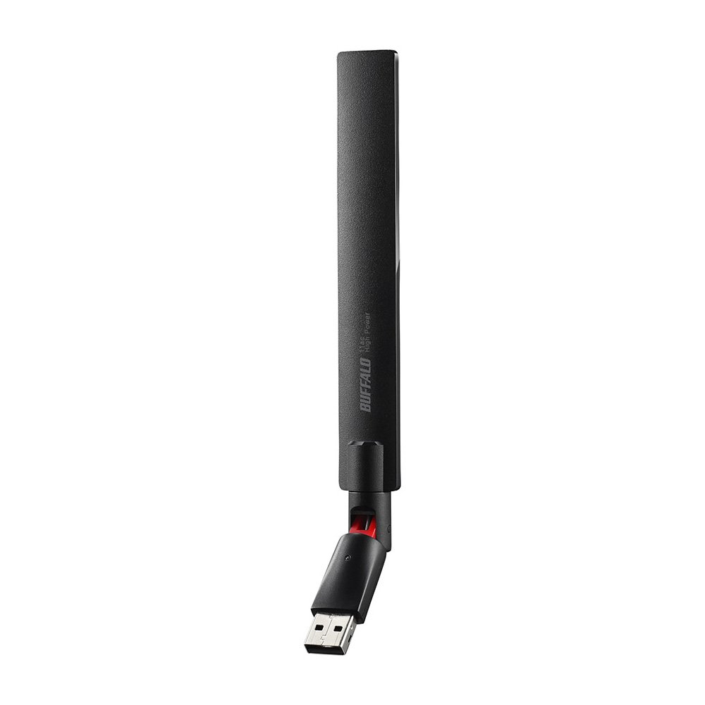 【送料無料】BUFFALO 11ac/n/a/g/b 433Mbps USB2.0用 無線LAN子機 日本メーカー WI-U2-433DHP