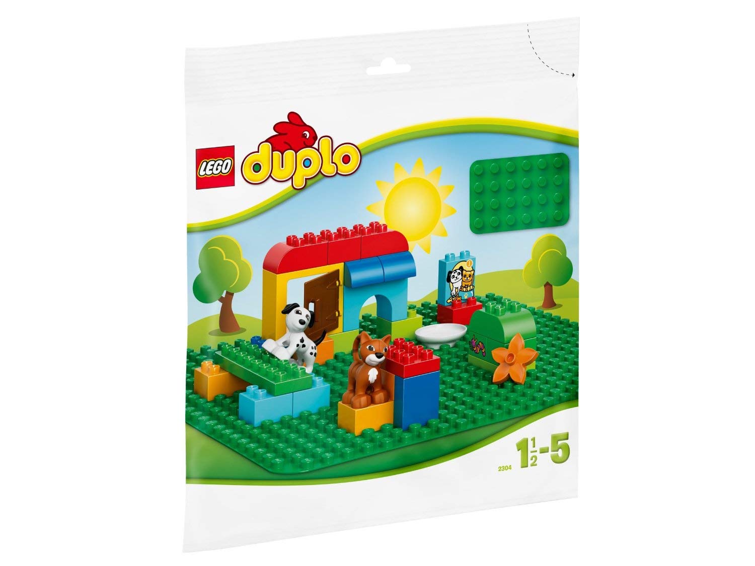【送料無料】レゴ(LEGO) デュプロ 基礎板(緑)2304
