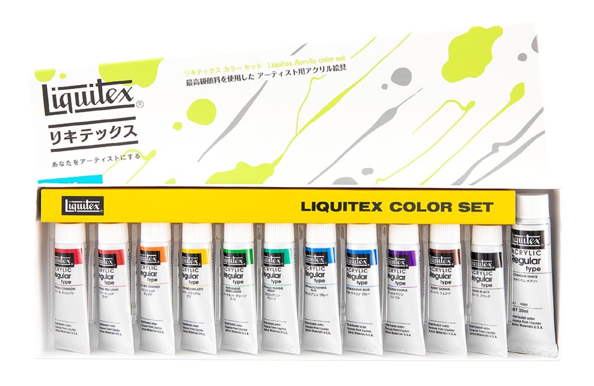 ̵ۥꥭƥå(Liquitex) 볨 륫顼 쥮顼 ۥ磻6 12å  R3 10ml