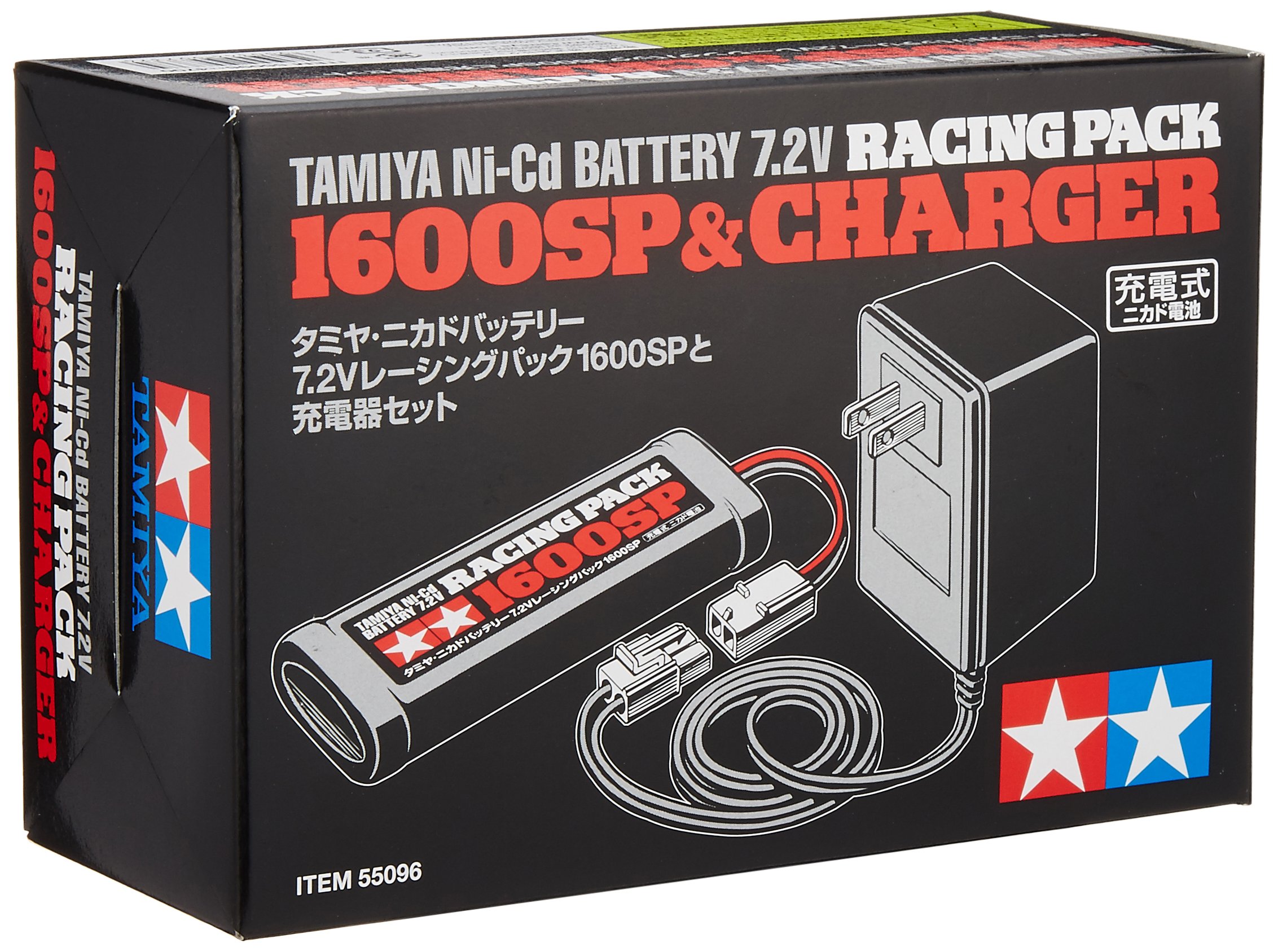 【送料無料】タミヤ(TAMIYA) 7.2Vレーシングパック1600SPと充電器セット 55096