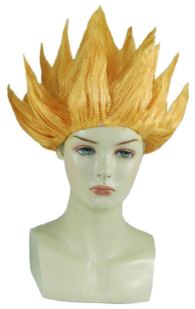 【送料無料】修行不要 スーパーサイヤ人 カツラ ウィッグ ドラゴンボール 悟空 ハロウィン Mサイズ ...