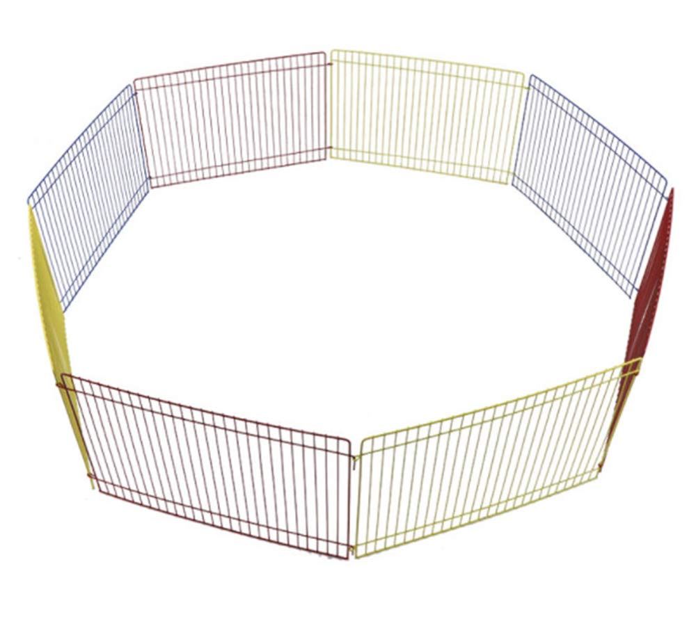 【送料無料】Msidd ペットフェンス ペットサークル プレイサークル 組立て式 持ち運び便利 ハムスター ..