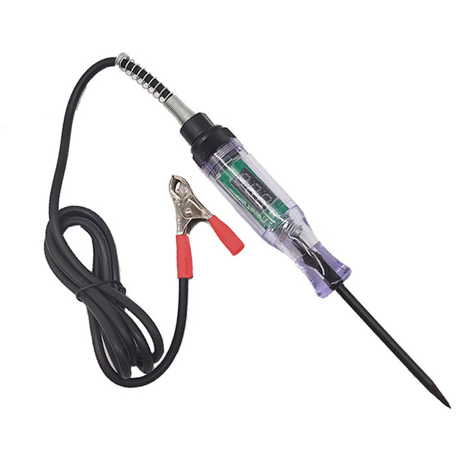 【送料無料】ヘビーデューティー3-48Vバックライト付きデジタルLCD回路テスター、自動車トラック自 ...