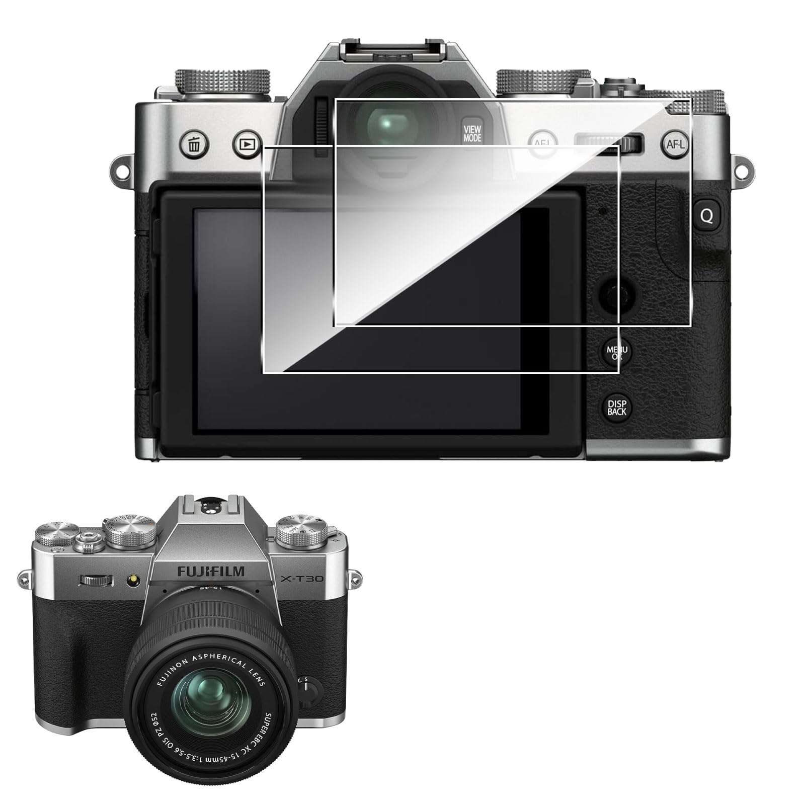 【送料無料】【2枚入り】For X-T50/X-T30 II/X-T30/X-T10/X-T20/X-E3/X-T100 フィルム Mosasa X-T50/X-..