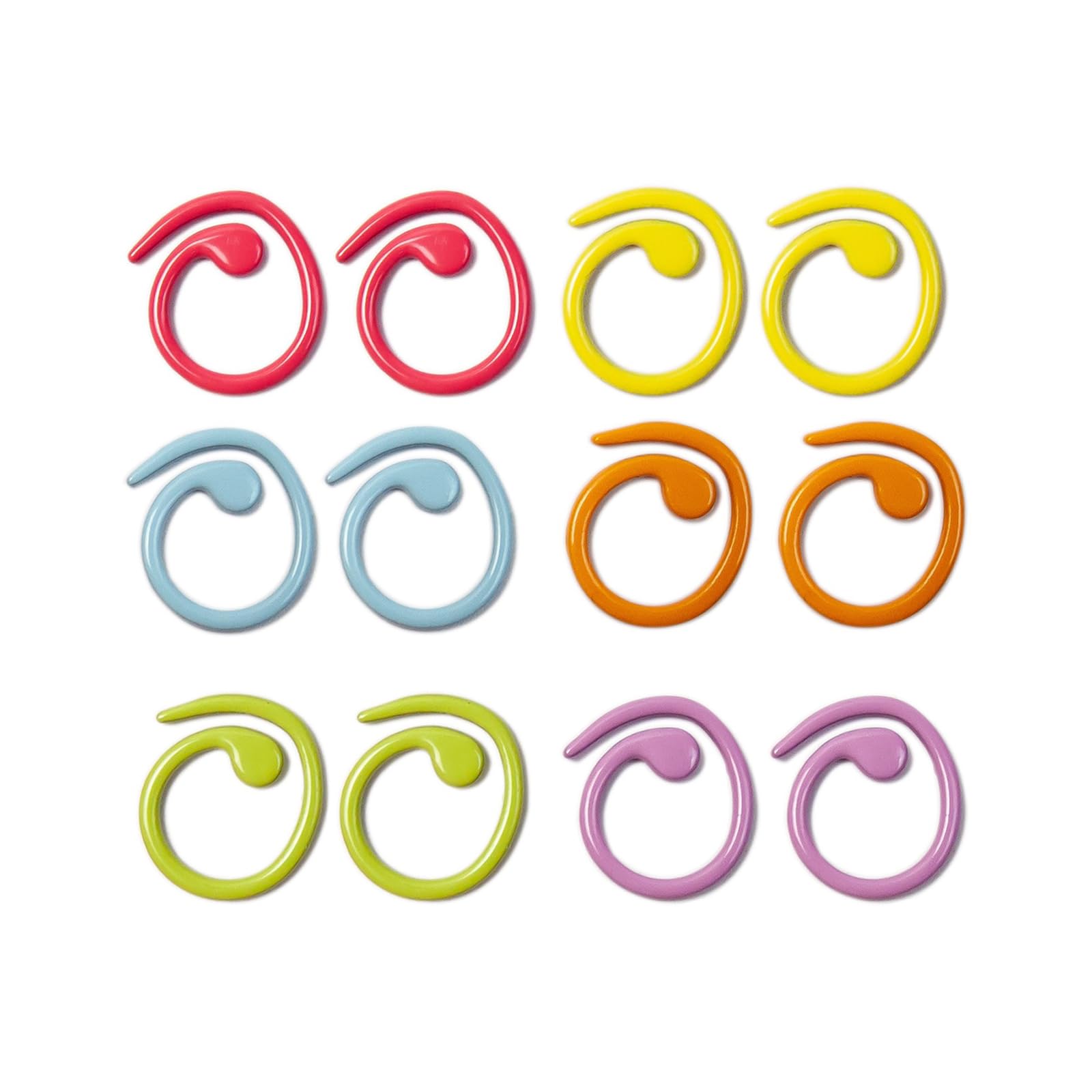 【送料無料】DELUXEFOX 編みのマーカー 30枚入り 段数マーカー DIY編み物 道具 編み物マーカー 編み物..