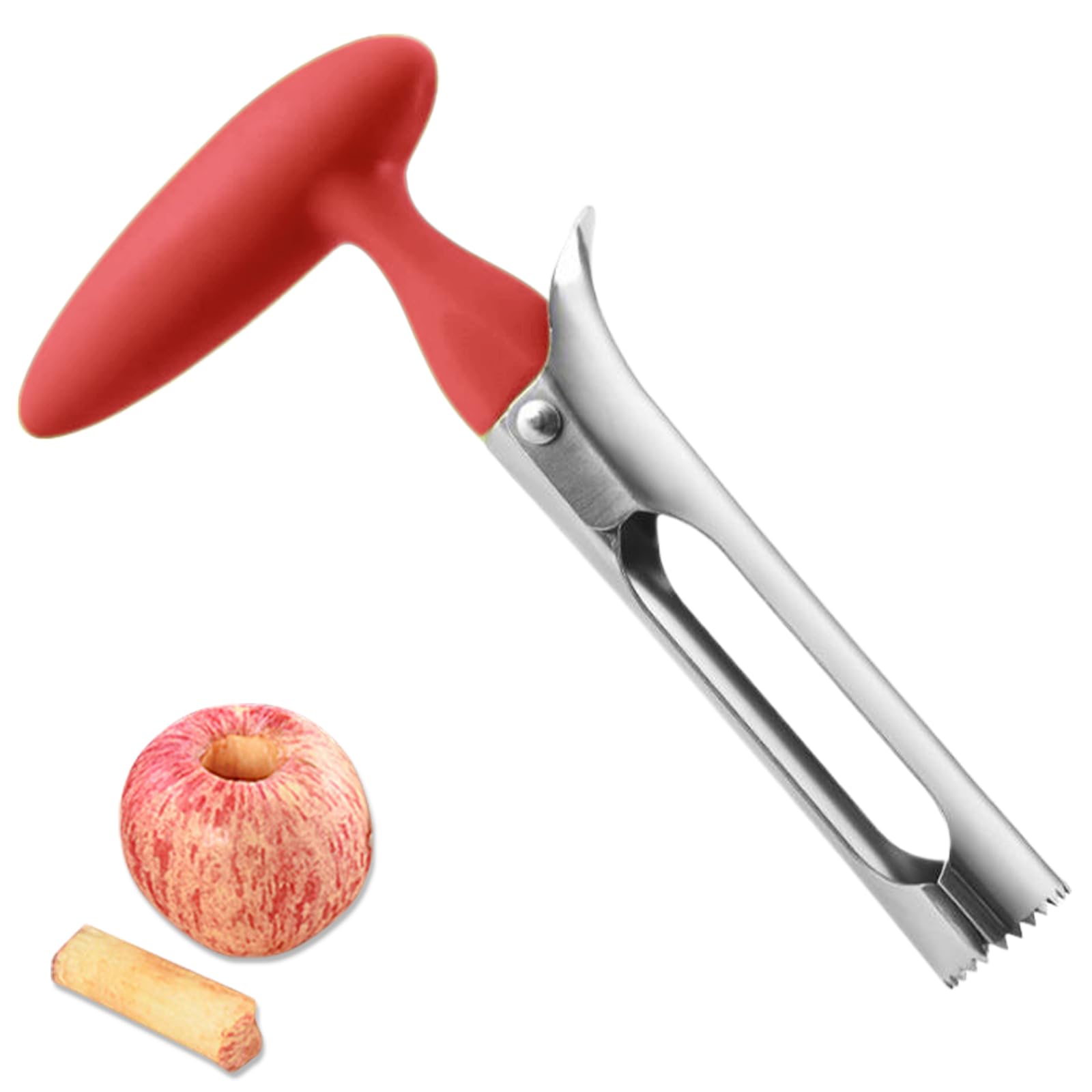 【送料無料】DELUXEFOX リンゴ芯抜き器 果物コア抜きツール (1個入り) フルーツコアラー  ...