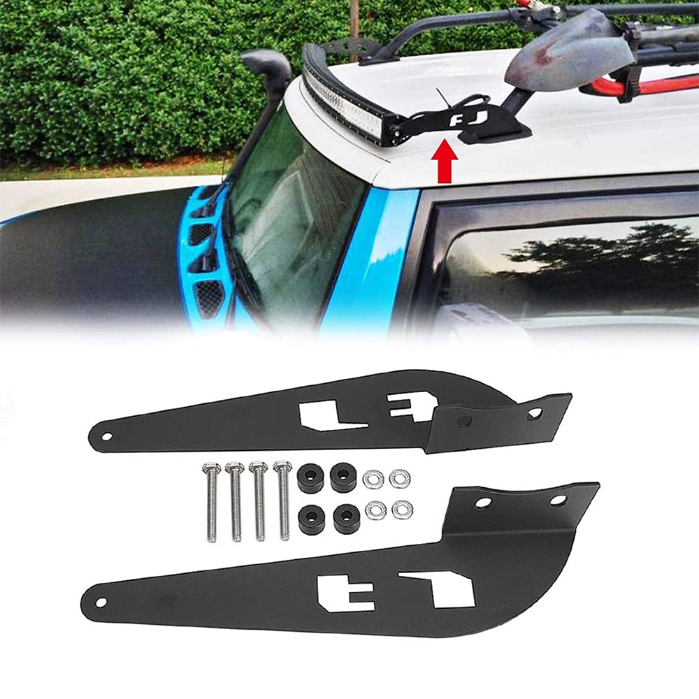 【送料無料】Chelhead トヨタ FJ ライトバーマウントブラケット 52インチ用 カーブ&ストレートタイプ用 LEDライトバー固定 作業灯ステー LEDバ...