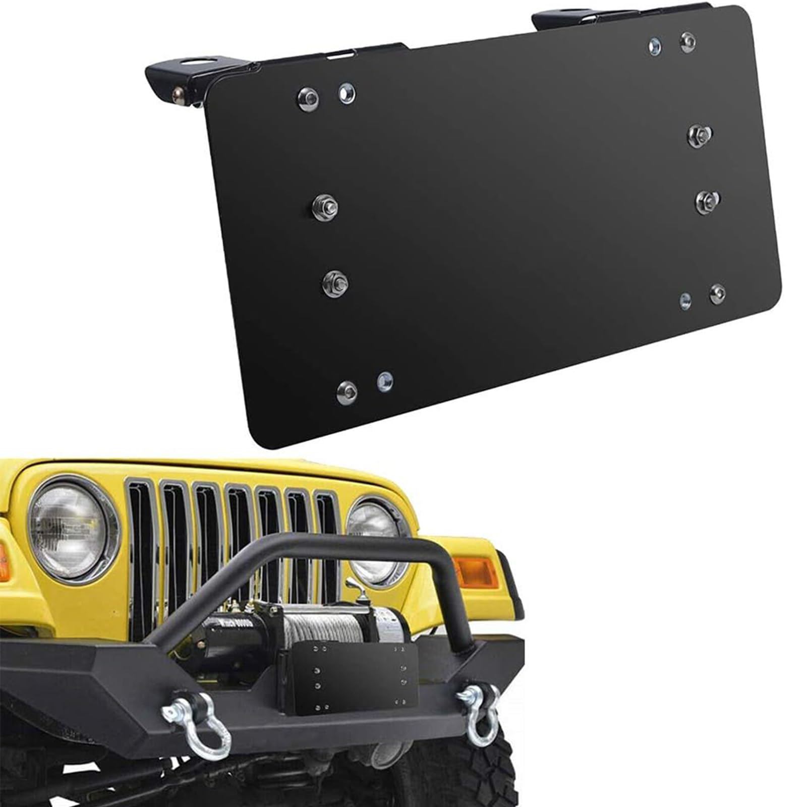 【送料無料】Chelhead ナンバープレートホルダー ウィンチローラーフェアリードブラケット 8- ...