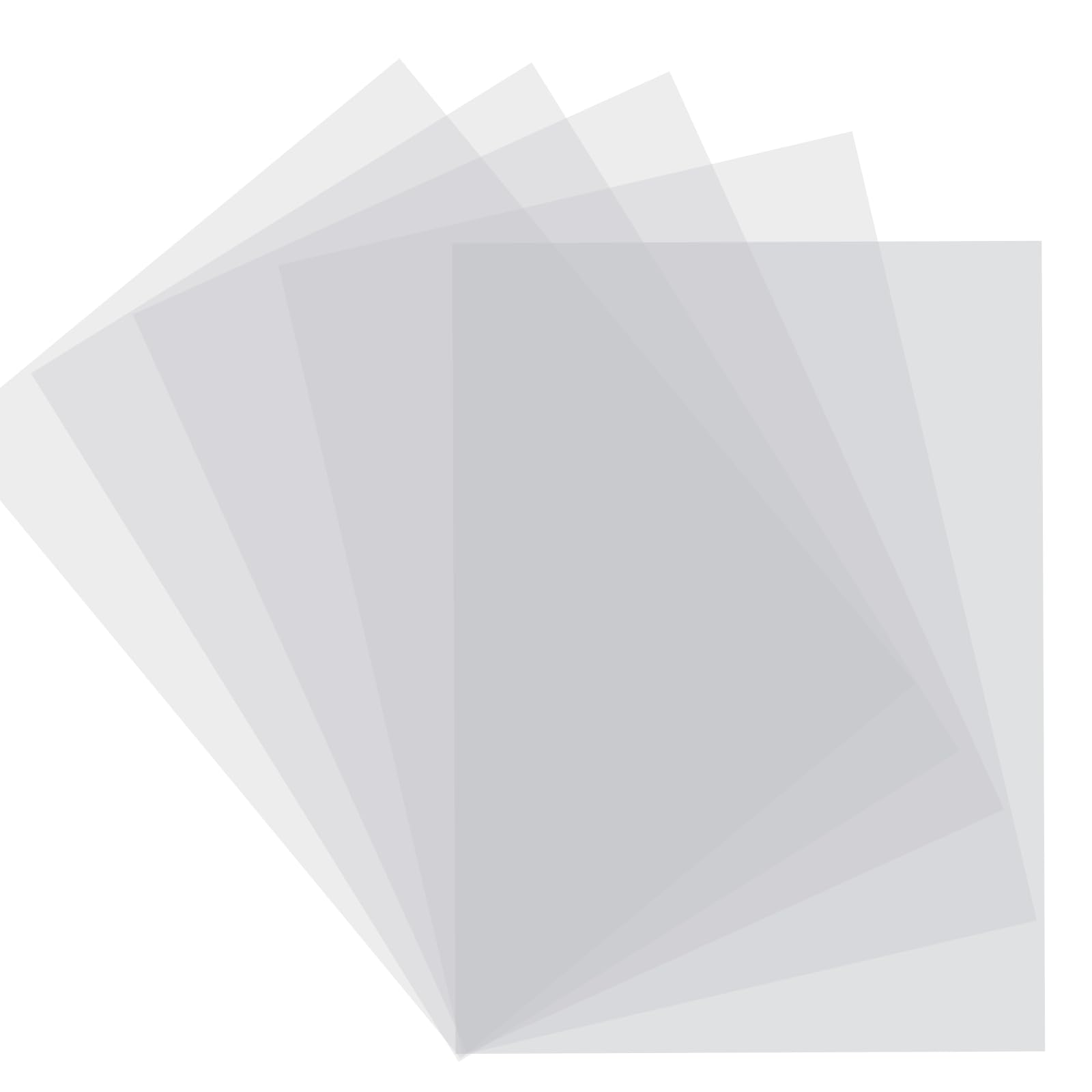 【送料無料】DELUXEFOX トレーシングペーパー A4【50枚入り】図面をなぞる 半透明紙 カーボン紙 写し絵 写し紙 書き写しやトレースに使える紙のアイテム - ペンや鉛筆で使いやすい（297x210mm）