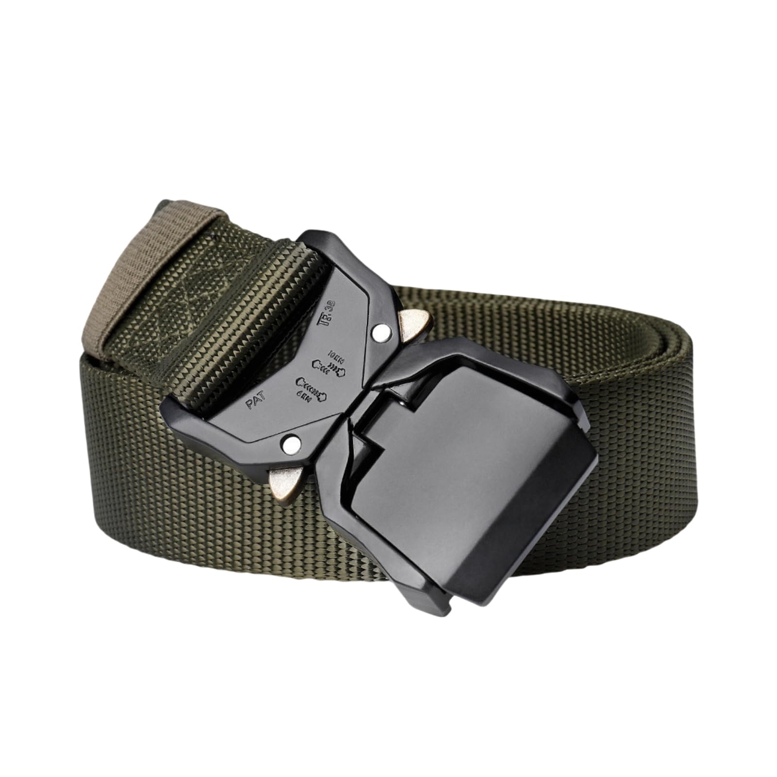 【送料無料】[Clair&Gina] ベルト タクティカルベルト ナイロンベルト クイックリリースバックル付き ..