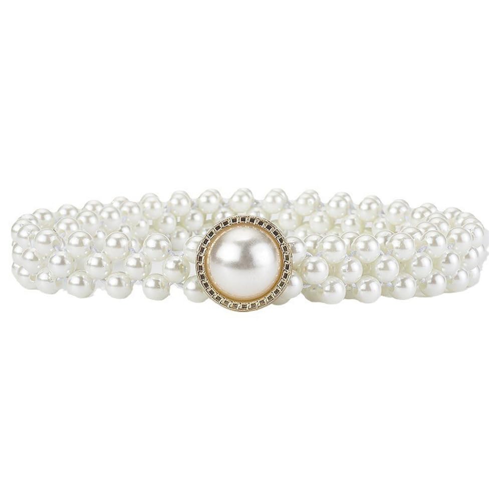 【送料無料】ESJNNK パール 飾り紐 浴衣 帯紐 帯締め 飾り紐 帯飾り 帯留め 紐 帯 和装小物 浴衣 夏着..