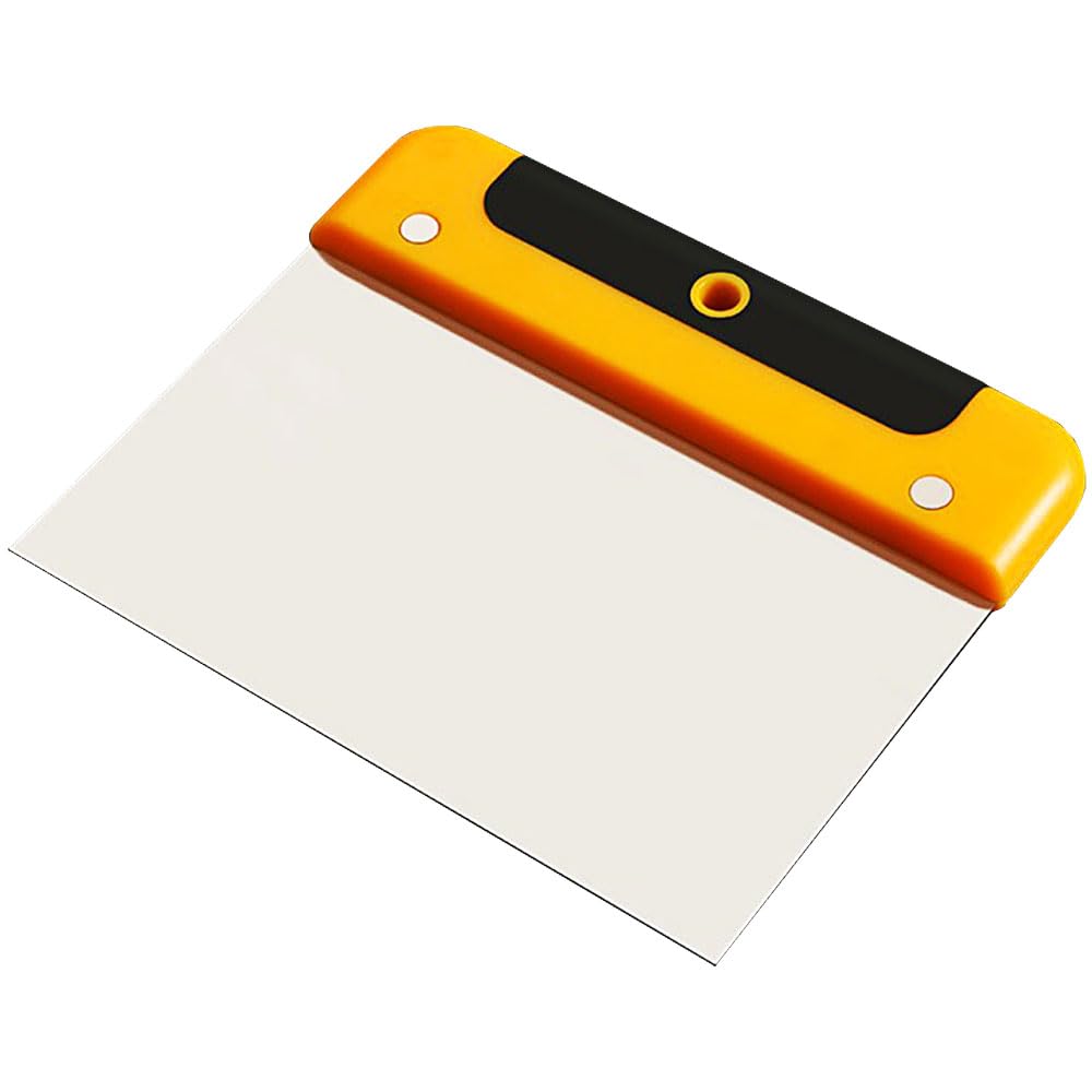 【送料無料】ESJNNK パテベラ 14.8*12.3cm 左官 スクレーパー 補修 パテスクレーパー 塗装 パテベラ 漆喰鏝 穴あき補修 金属鏝工具 仕上げ用工具 接着剤剥がし 耐久性 防水 防錆性 掃除 壁紙 内装 金属ツール 握り心地