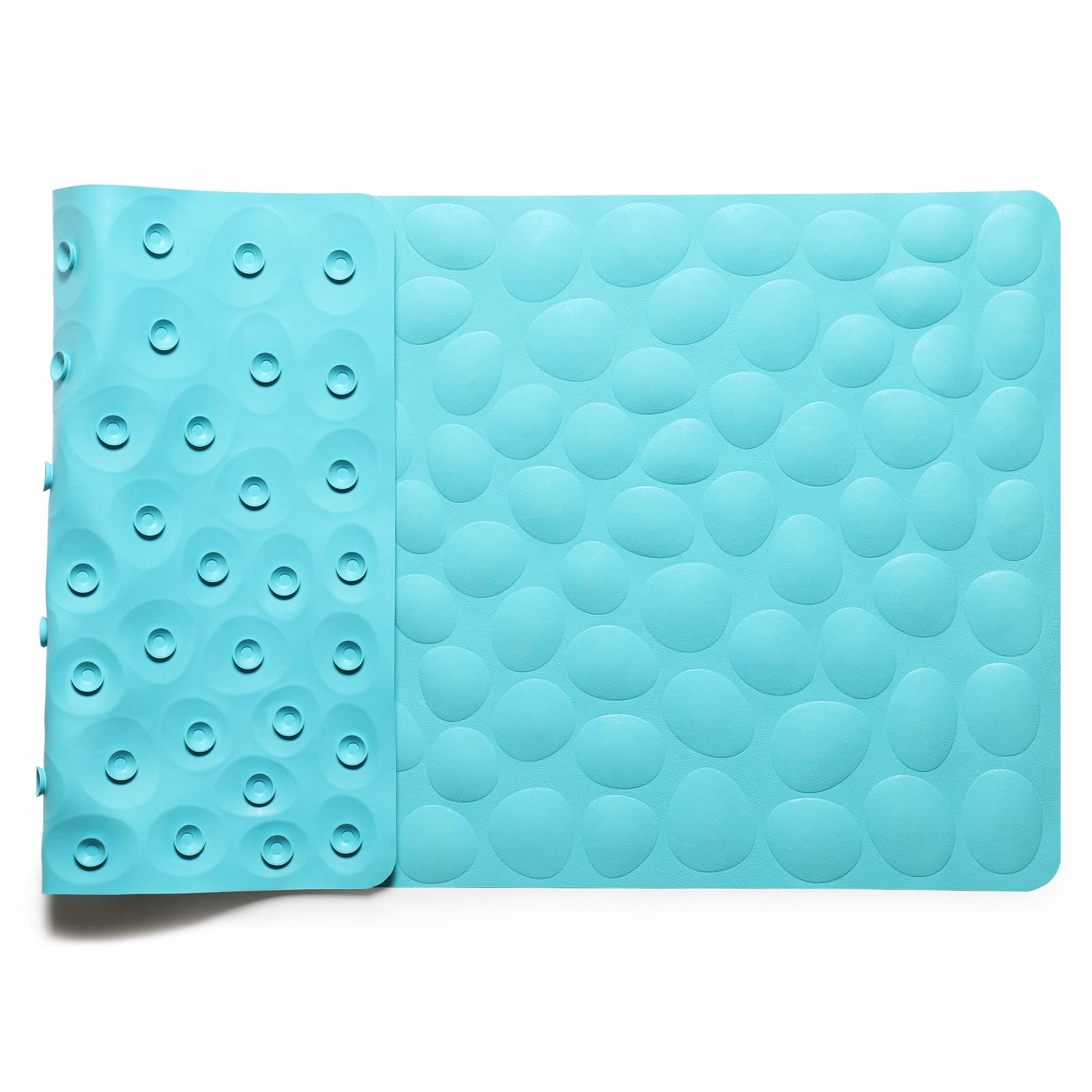 【送料無料】IRETION お風呂 すべり止めマット 浴槽 40×80cm ストーン柄 天然ゴム製 お風呂マット 介護..