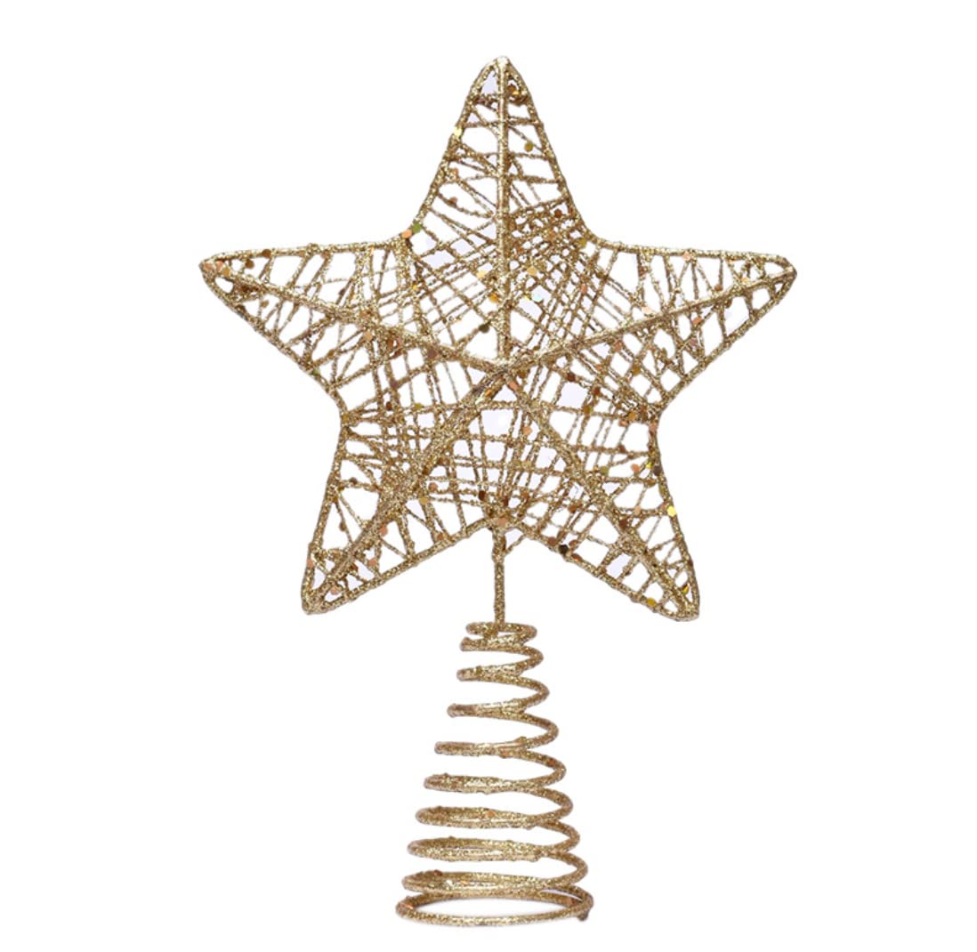 【送料無料】DUOLEIMI ツリートップスター クリスマス トップスター 15cm クリスマスツリ ...