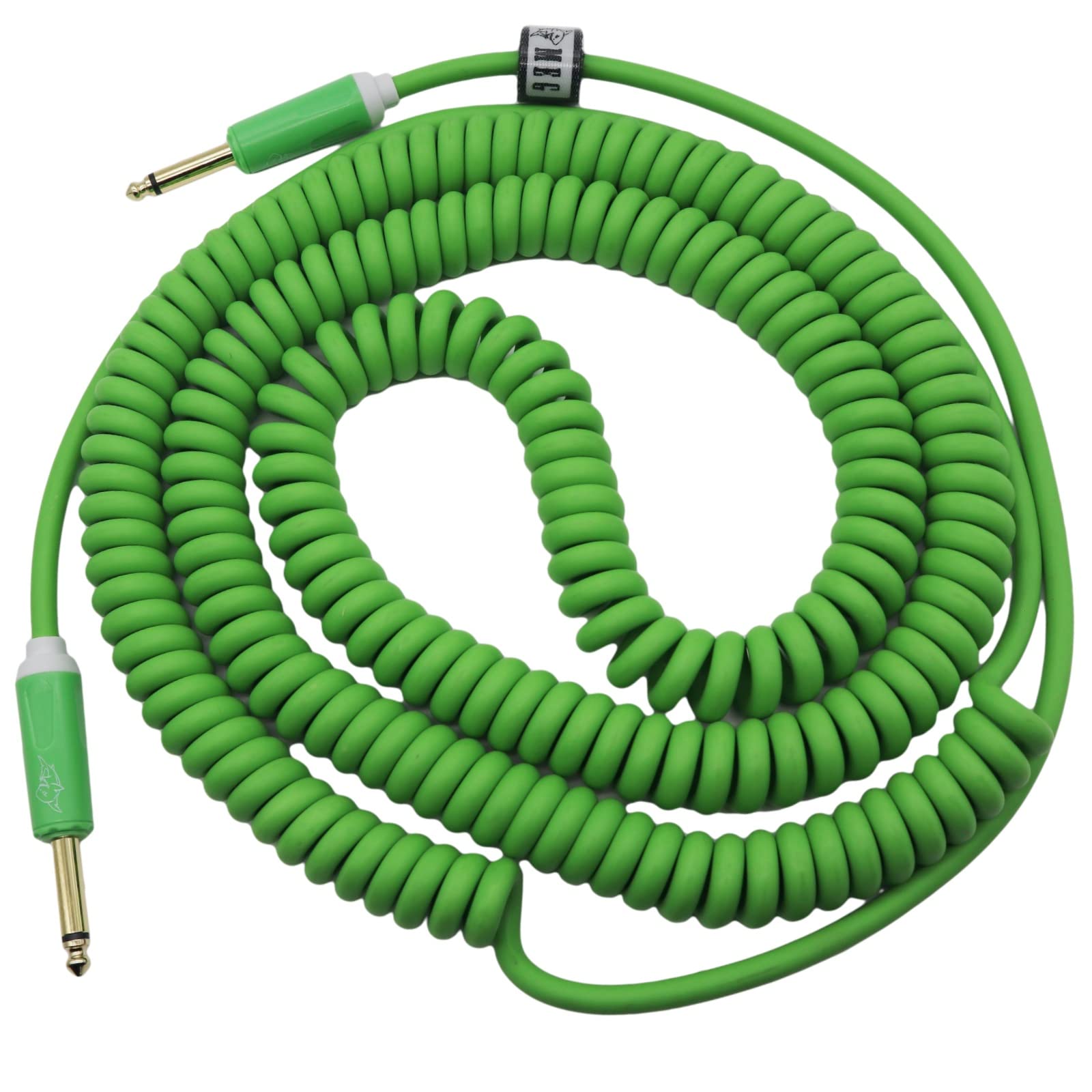 【送料無料】Aestivateギター コイルケーブル ベースシールド カールコード 6.35mmステ ...