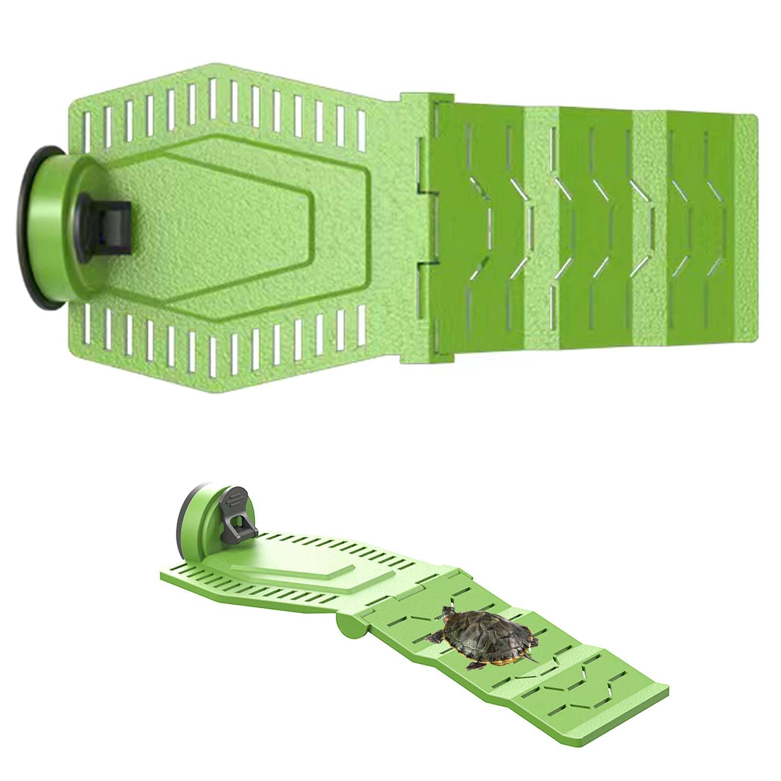 【送料無料】PAVIKE亀 陸地【26*12cm】亀 浮島 亀 バスキングスロープ 亀の日なたぼっこ台 亀の生息地 ..