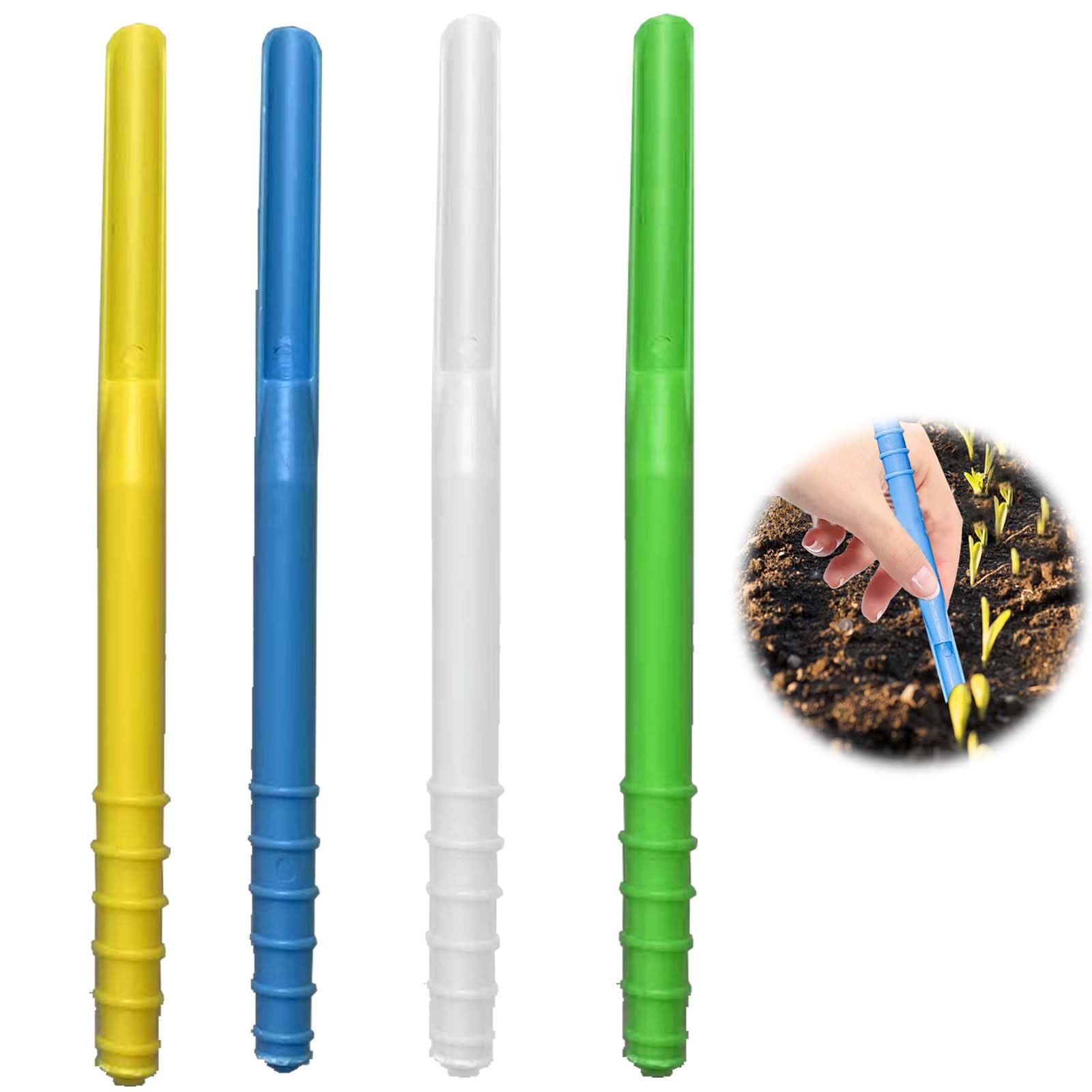 【送料無料】PAVIKE 播種機 手動 ミニ 種まき機【 4個セット】種子ディスペンサー ポータブル 種まきプランター 庭園栽培 播種 穴掘り用品 植木鉢 花野...