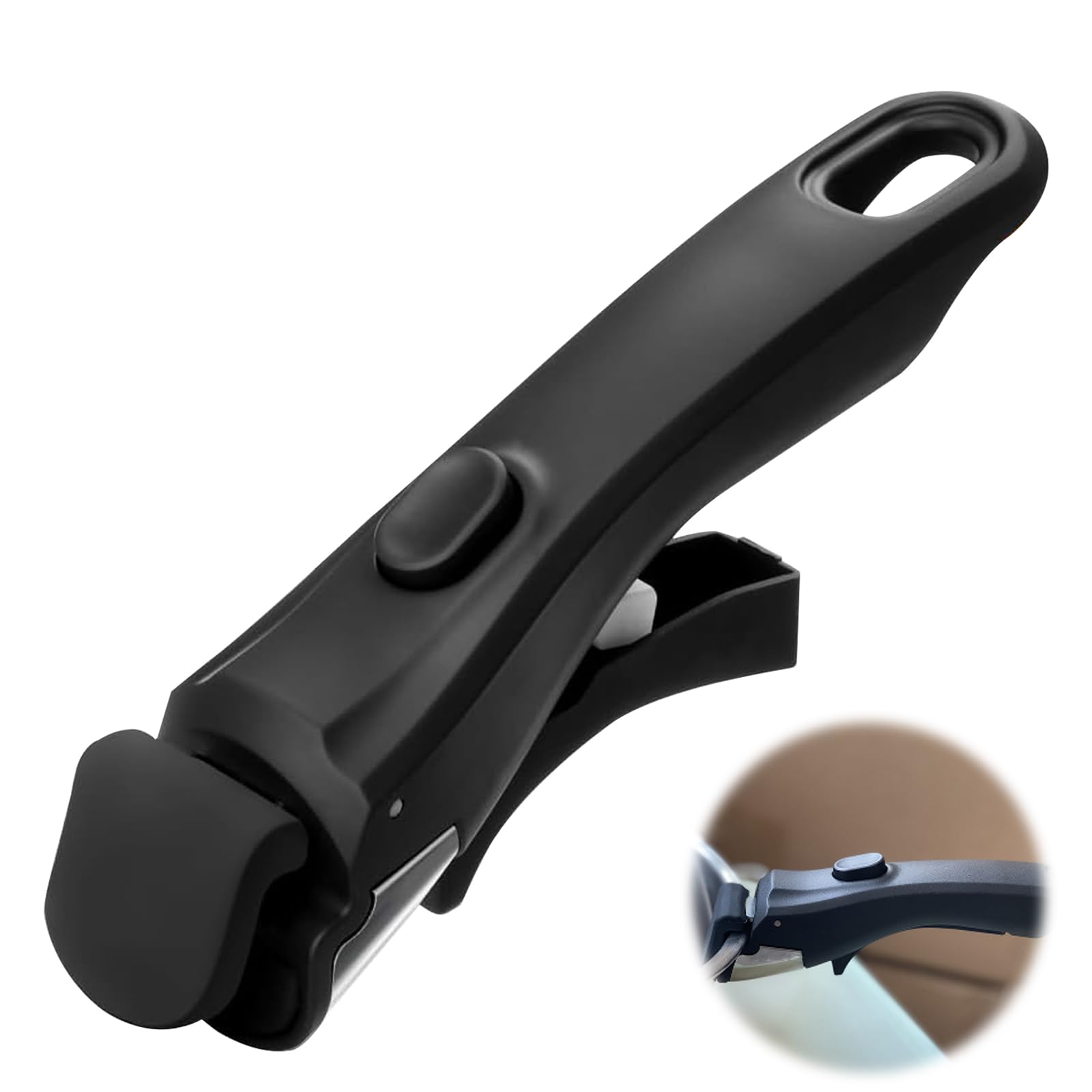 【送料無料】PAVIKE 鍋 取っ手 フライパン スキレット ハンドル 取り外し可能 耐熱 フライパン用取っ手..