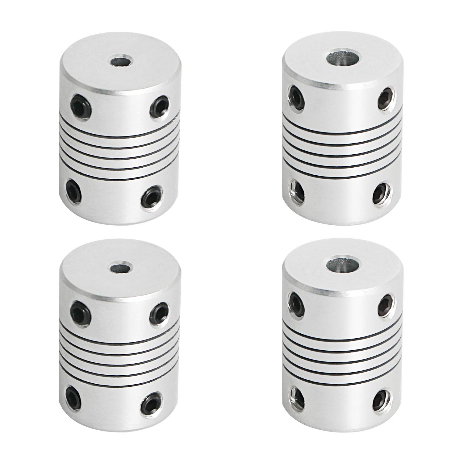 【送料無料】Aopinフレキシブル カップリングモーター カ3Dプリンター用3mm〜5mmシャフト、長さ25mm / ..