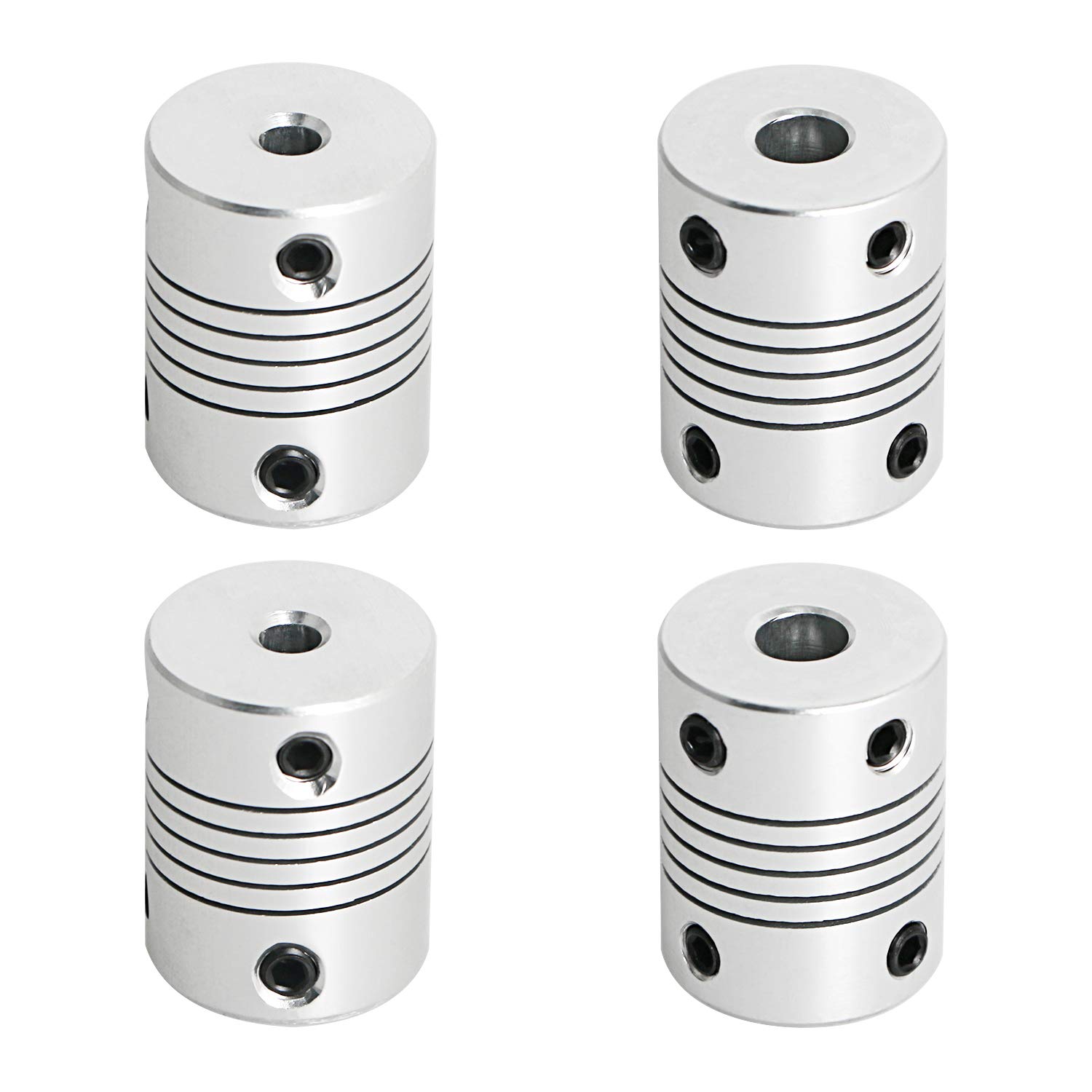 【送料無料】Aopinフレキシブル カップリングモーター カ3Dプリンター用4mm〜6mmシャフト、長さ25mm / ..