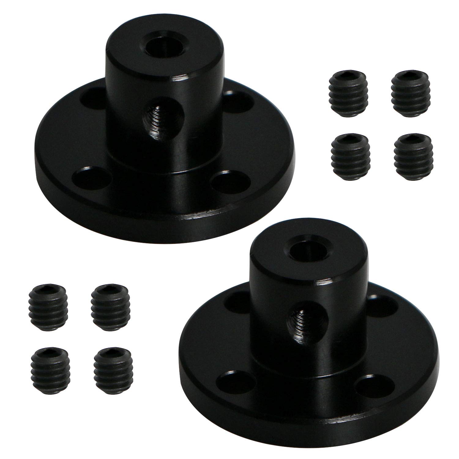 【送料無料】Aopinリジッドフランジカップリング3Dプリンター用3mmインナーシャフト、長さ13mm / 0.51 ..