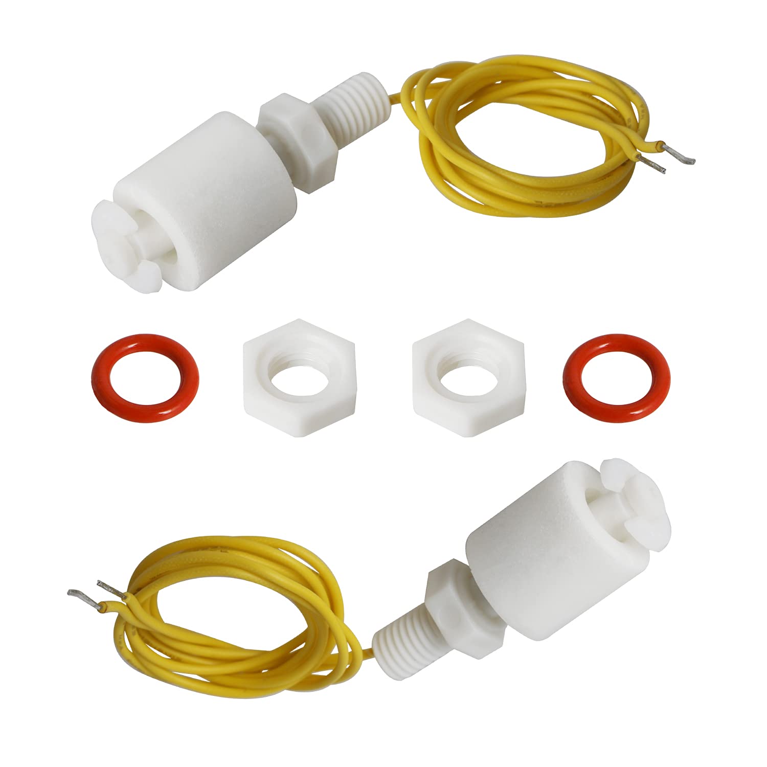 【送料無料】Aopin液面スイッチセンサーPP、液検知センサ水液面センサーフロートスイッチ、ウォーター..