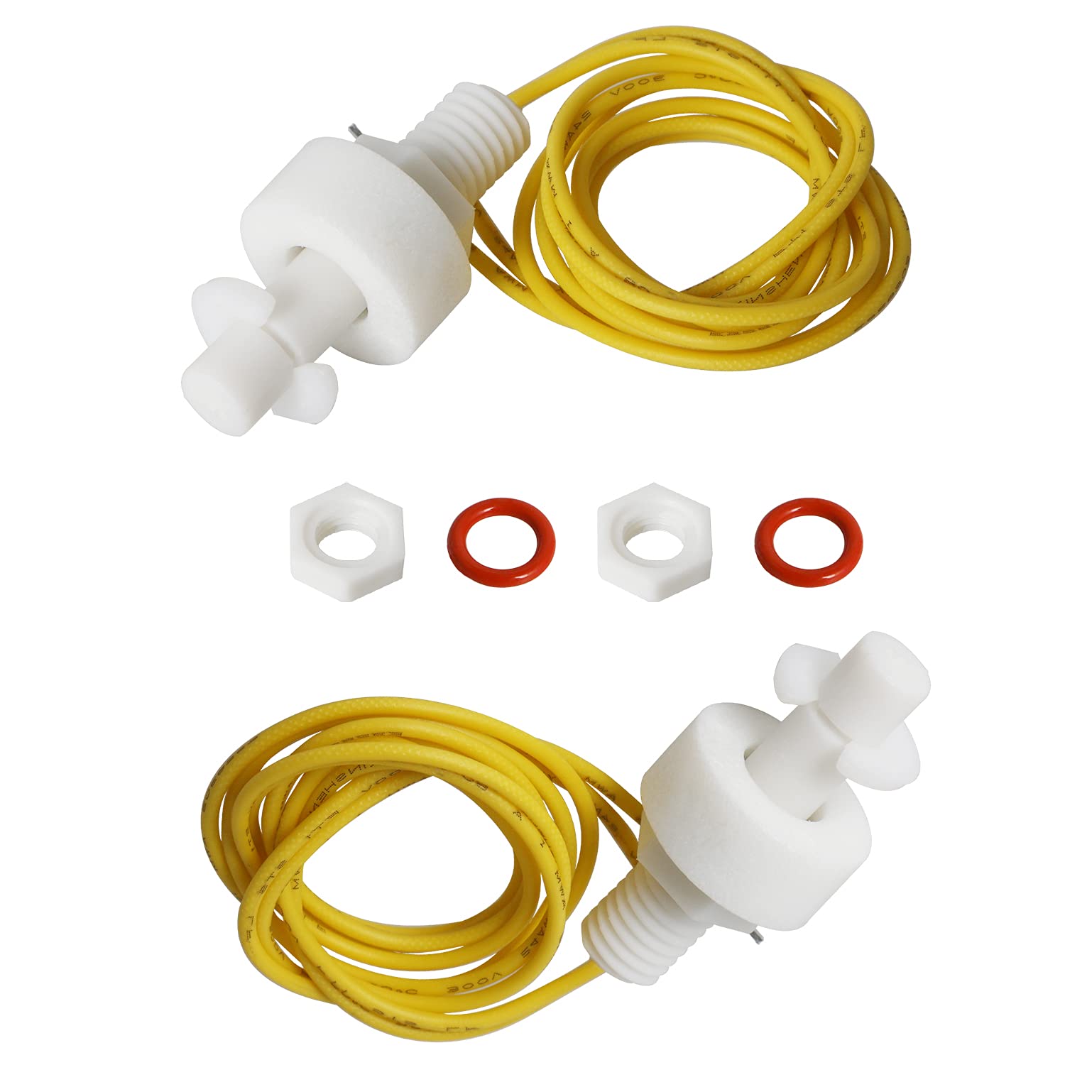 【送料無料】Aopin液面スイッチセンサーPP、液検知センサ水液面センサーフロートスイッチ、ウォーター..