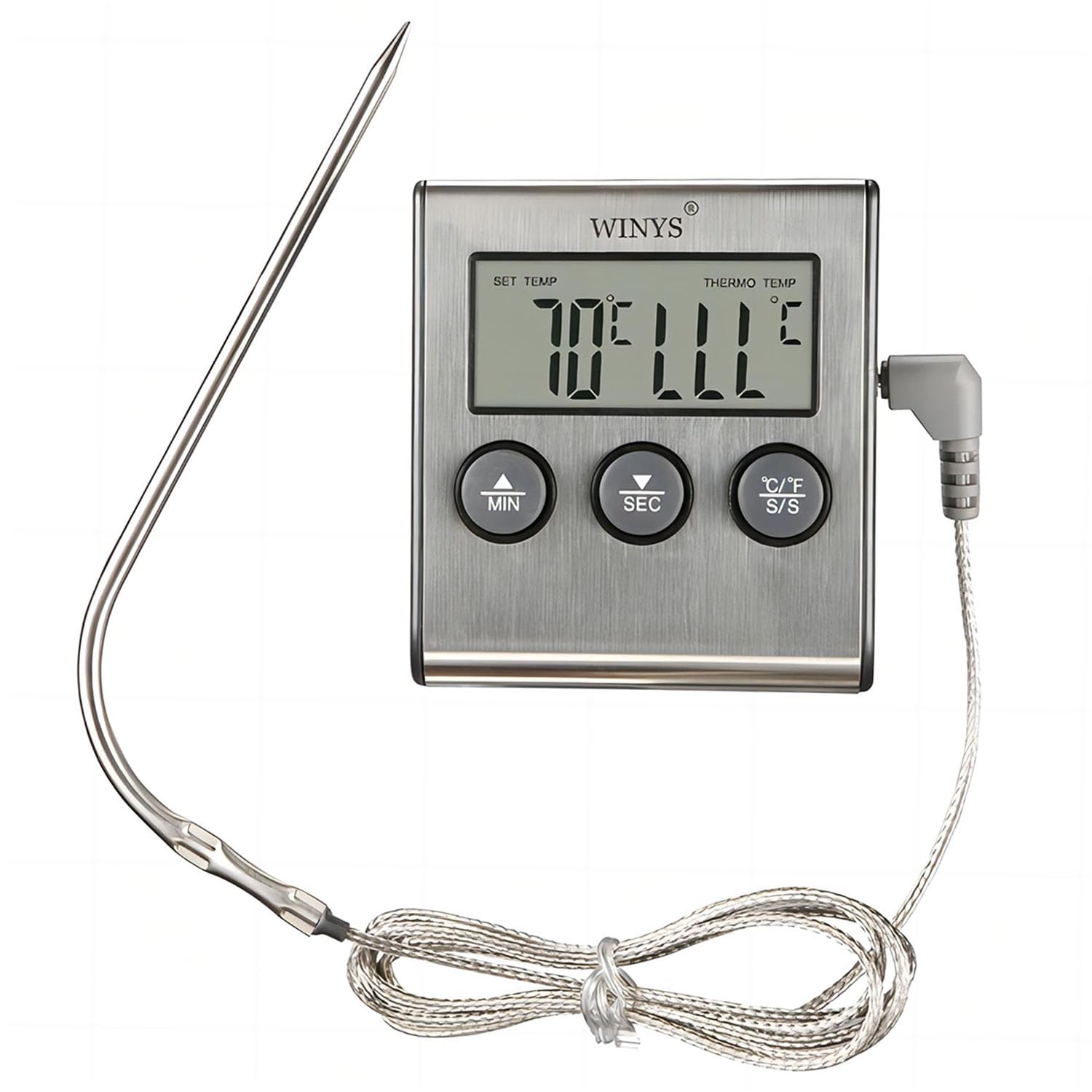 【送料無料】Aicosineg 熱電対センサー温度計 料理用温度計 -50-300 度 1個 キッチン料理温度計 温度計..