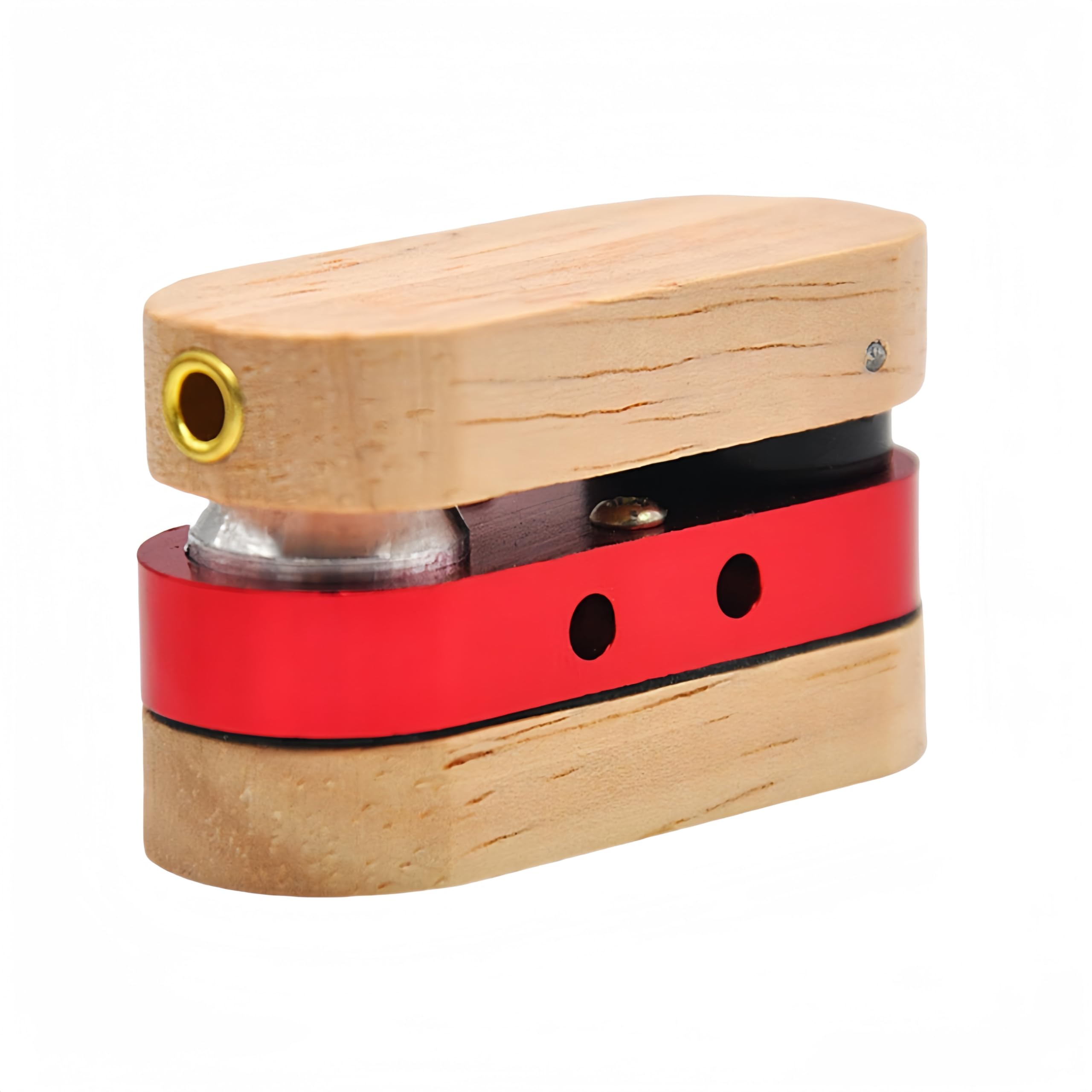 【送料無料】Jiayichengju キセル 喫煙具 ボング ステンレスパイプ キセル 水パイプ パイプ キセル 葉っぱ パイプ タバコ ステンレスパイプガン モンキーパイプ （赤)