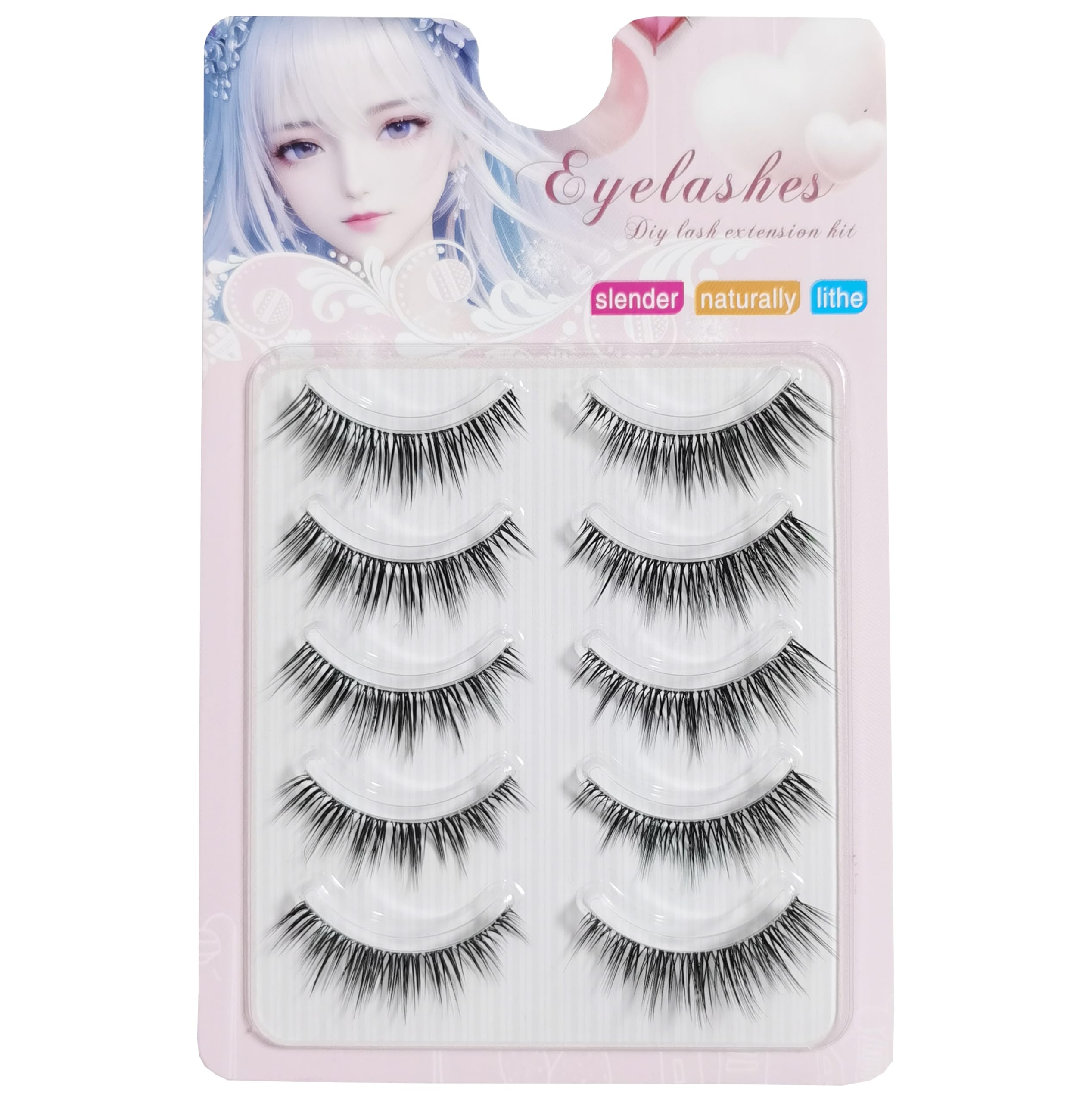 【送料無料】Bodermincerつけまつげ ナチュラル上まつげ 3D 021 人気 手作り 女優ま ...