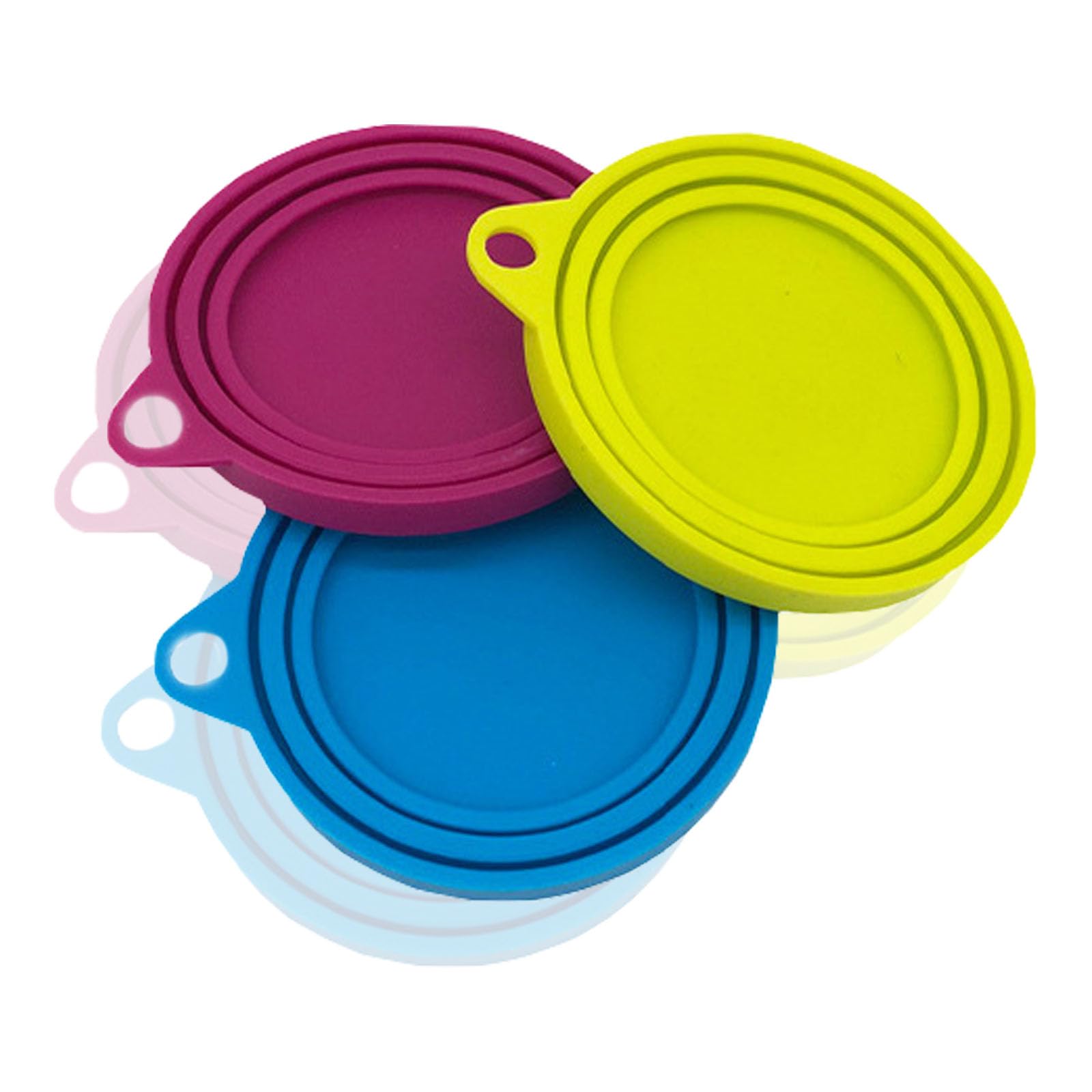 【送料無料】LUYING缶蓋ペット用缶詰の蓋シリカゲル缶蓋密閉容器犬缶/猫缶用保存用密閉缶詰蓋保存用猫..