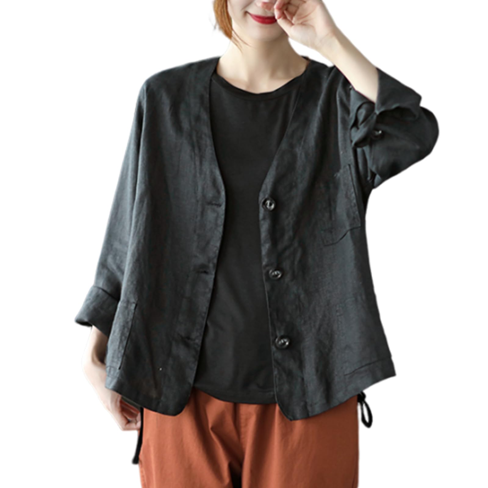 【送料無料】[MlleeSSeeldyTRC] カーディガン レディース 長袖 Vネック 薄手 UVカット トップス ジャケ..