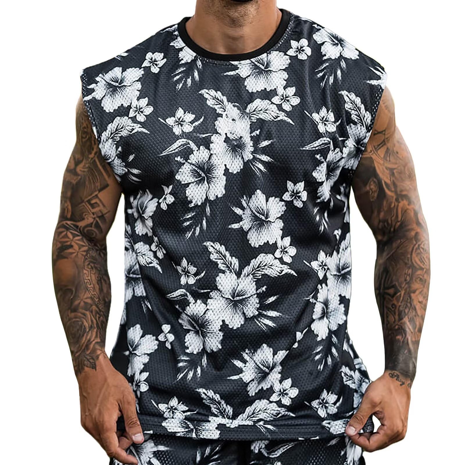 【送料無料】[KULIXI] タンクトップ メンズ トレーニング ノースリーブ ボディビル 筋トレ ジム カシュ..