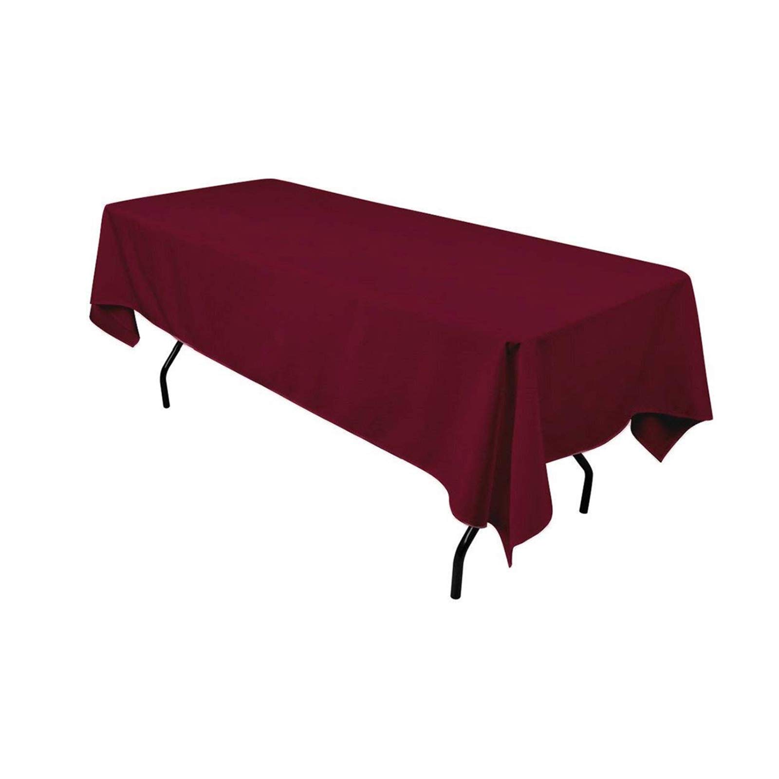 【送料無料】Xiang Ru テーブルクロス 速乾 テーブルカバー 食卓カバー オシャレ 自宅 長方形 無地 レストラン ホテル 日式 北欧 洗える 厚手 結婚式 婚約 クリスマス お正月用 飲食店 シンプル 柔らかい 耐久性 飾りつけ イベント 出店 夏祭り 会議室 素敵 ワインレッド