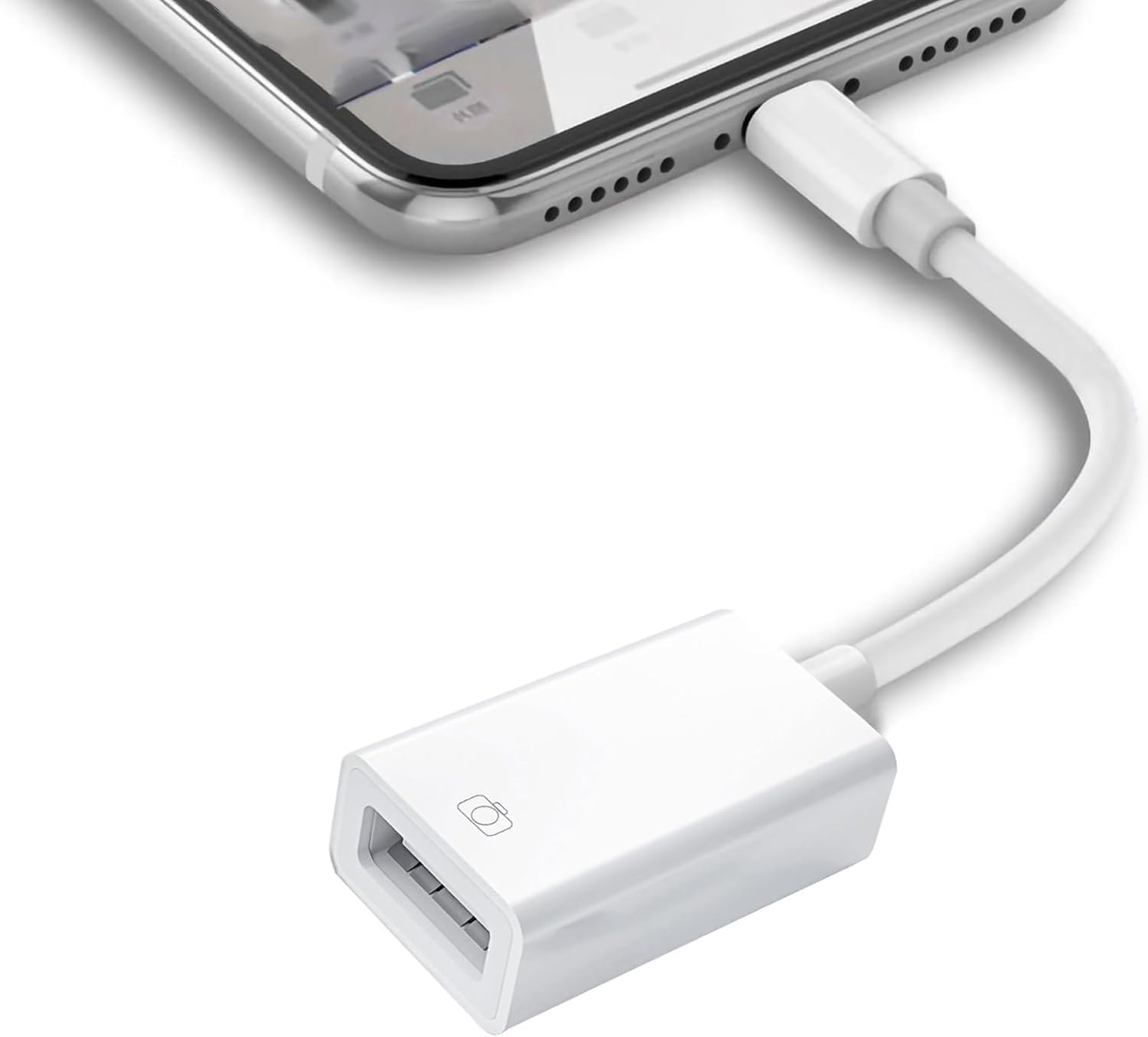 【送料無料】SZSL【2023年モデル型】Phone USB 変換アダプタ ライトニング to usb A 変換アダプタ OTGケーブル USB3.0高速伝送 設定不要 データ双方向伝送 写真/動画/音楽/iPad/カメラ/キーボード/マイク/マウス/iOSに対応 OTGケーブル USBカメラアダプタ
