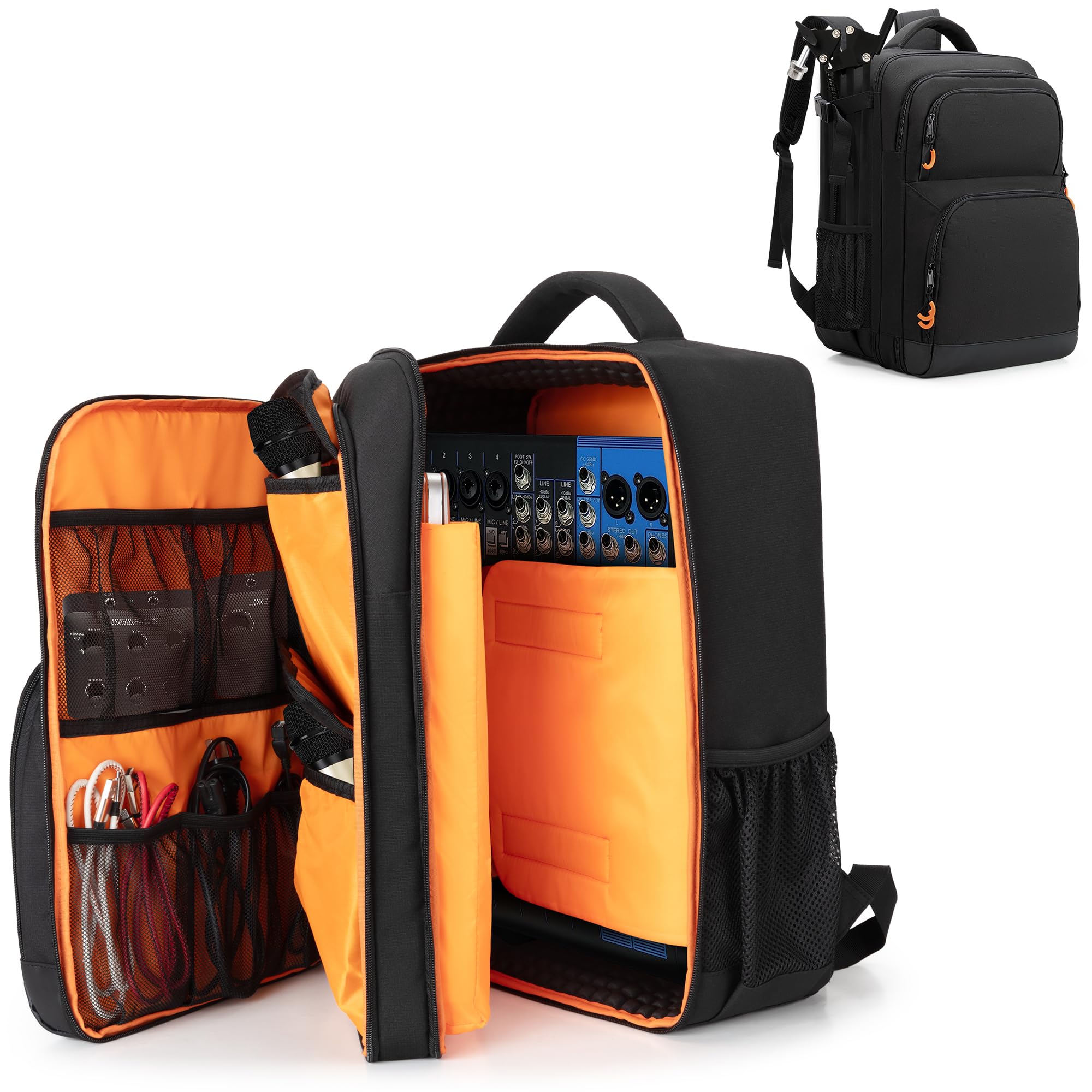 【送料無料】Trunab ミキサーケース オーディオミキサーバッグ オーディオミキサーバックパック ミキサ..