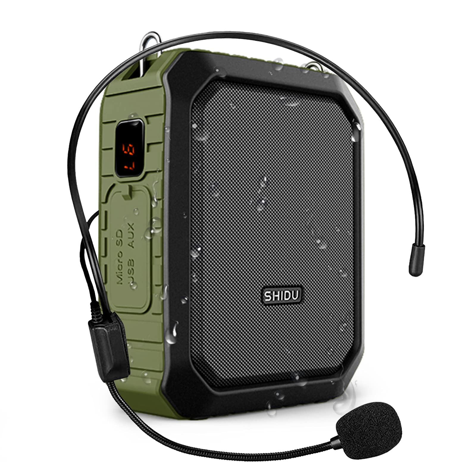 ̵۳ ݡ֥ ϥ󥺥ե꡼ 18W ¿ǽԡ IPX5ɿ ͭإåɥåȥޥ ں//Ͽ/USB/TF...