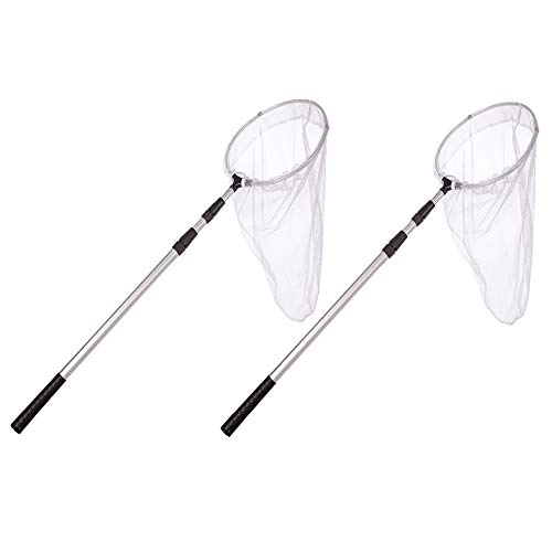 【送料無料】SATiNU 虫取り網 捕虫網 虫捕り網 折りたたみ 3段伸縮 昆虫採集 魚取り 昆虫ネ ...