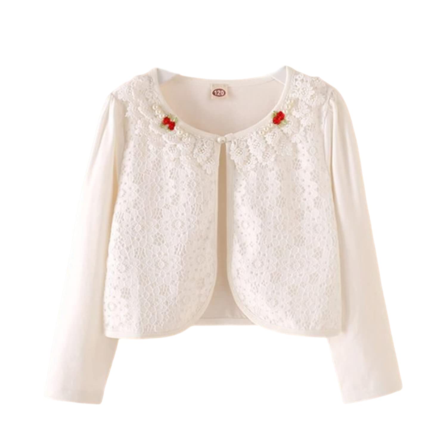 【送料無料】[VIISEN] 女の子 キッズ フォーマル ボレロ 長袖 入学式 入園式 卒園式 ボレ ...