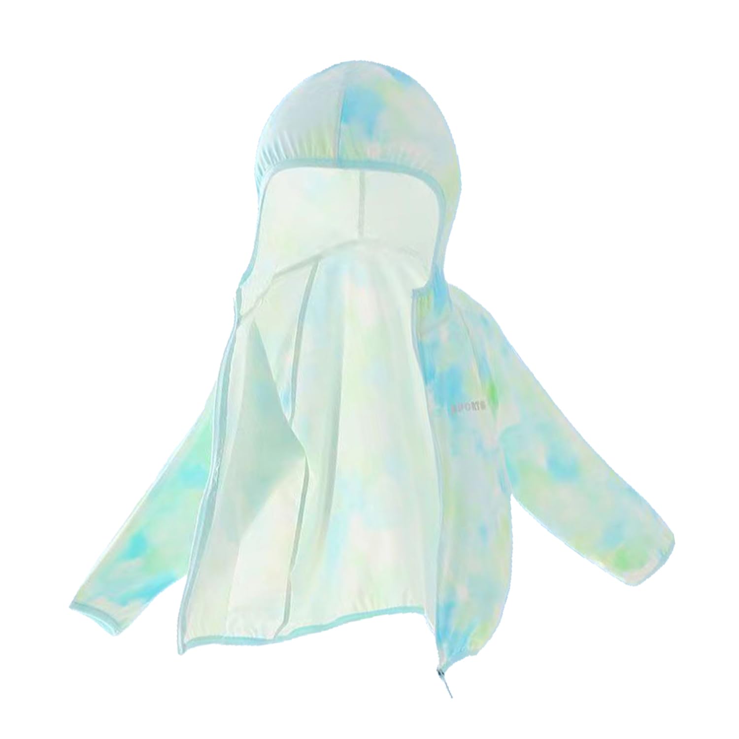 【送料無料】[HOLRAFAN] キッズ 男の子 女の子 薄手フード付きパーカー 子供 日焼け止め UVカット カーディガン 超薄 男女兼用 速乾 紫外線対策 冷房対策 虫よけ 旅行 水遊び 通園 100-170(1/グリーン 100)