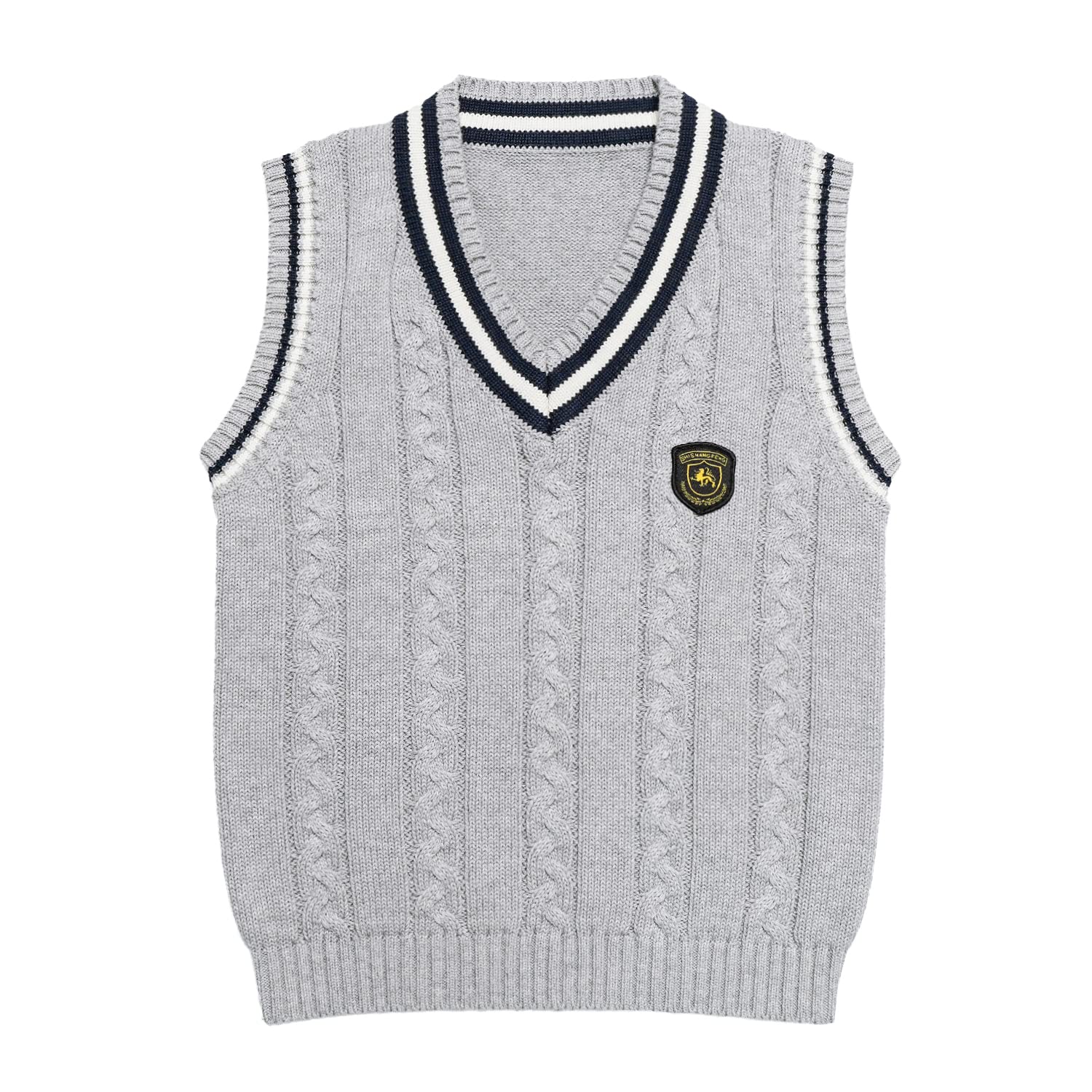 【送料無料】[LOLANTA] スクールベスト キッズ ニットVネック 子供 ベスト 男の子 女の子 制服 発表会