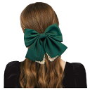 【送料無料】FASELE ヘアクリップ バレッタ バロック系 文芸復古 ヘアリボン 髪飾り 髪留め 上品 ヘア蝶結び ヘアアクセサリー おしゃれ 結婚式 フォー...