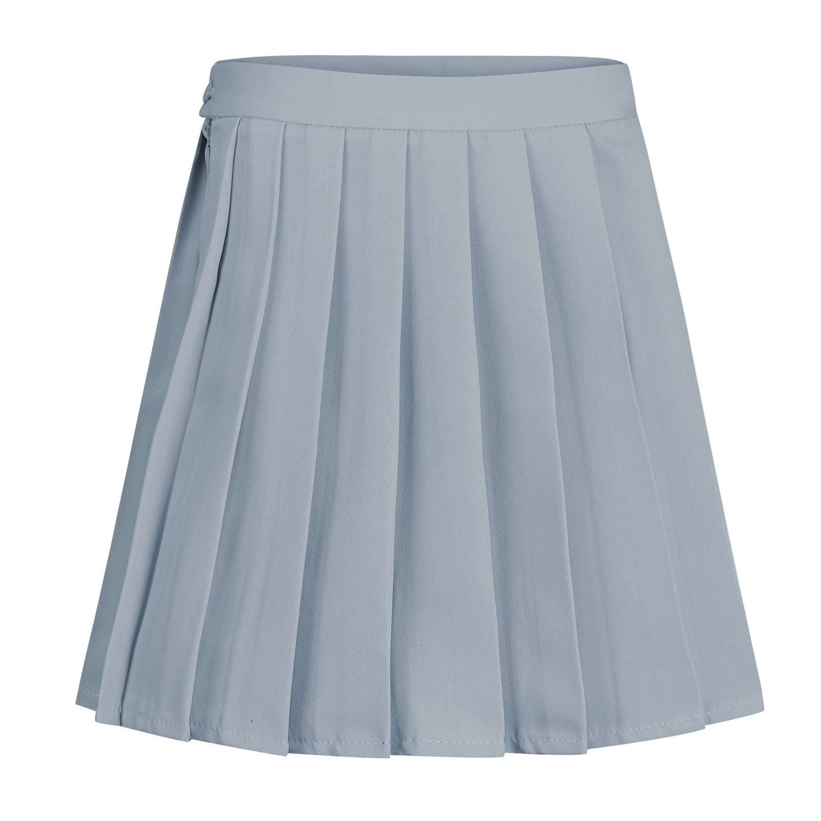 【送料無料】[Wolfmen] 日系 プリーツスカート タックスカート カワイイ フリフリ 制服スカート 無地 ..