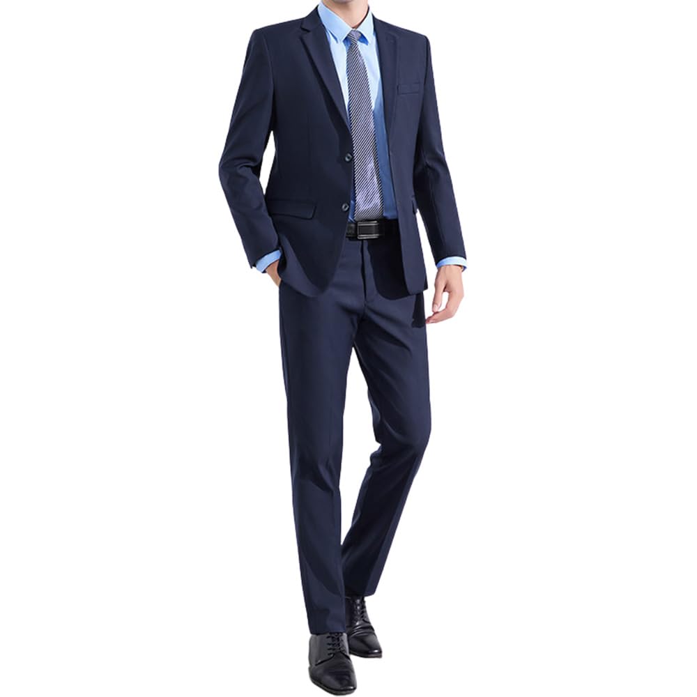 【送料無料】[WEEN CHARM] スーツメンズ 上下セット セットアップ ビジネススーツ スリム 着心地良い ..