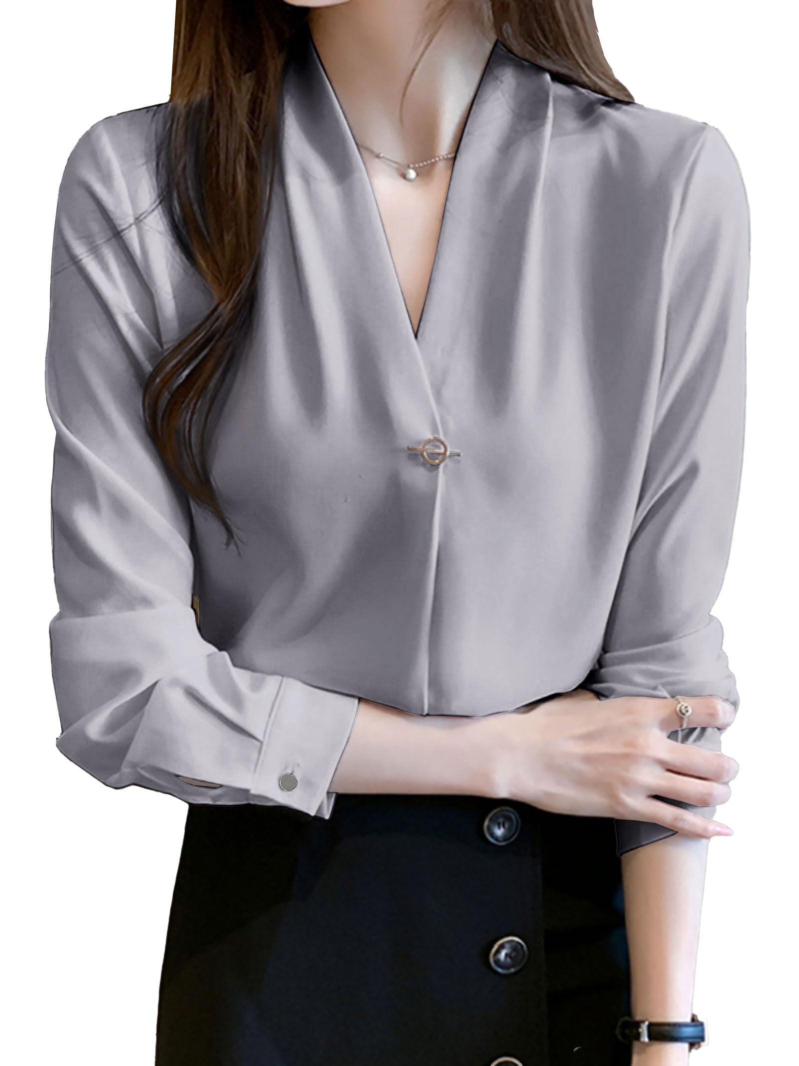 ������̵����[RCL] ����� �֥饦�� ���ե��� ��ǥ����� Ĺµ V�ͥå� ��ä��� �礭�������� �Ρ��������� ���ե��� �����奢�� �ե��å���� �η���...